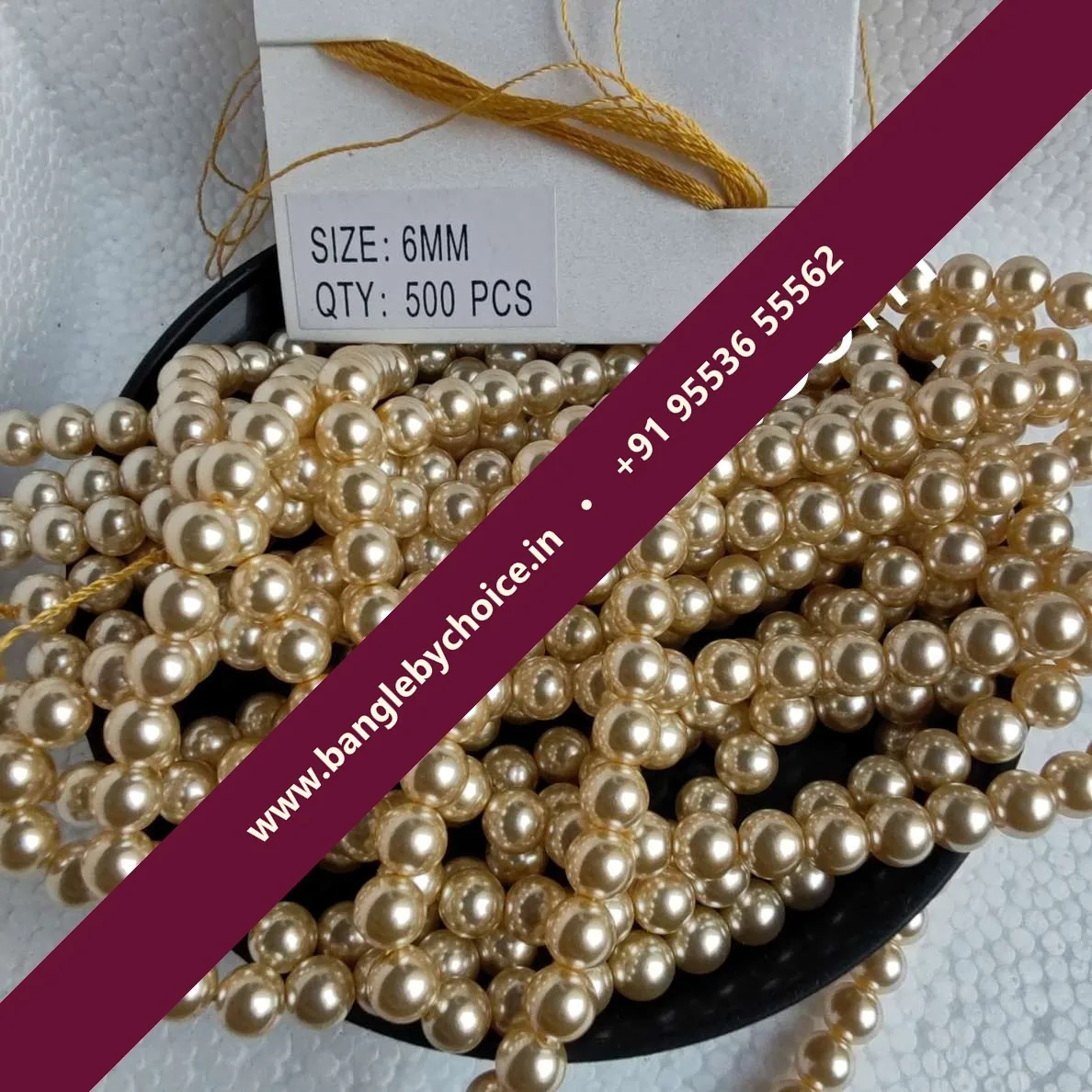 6mm Swaroski Pearls