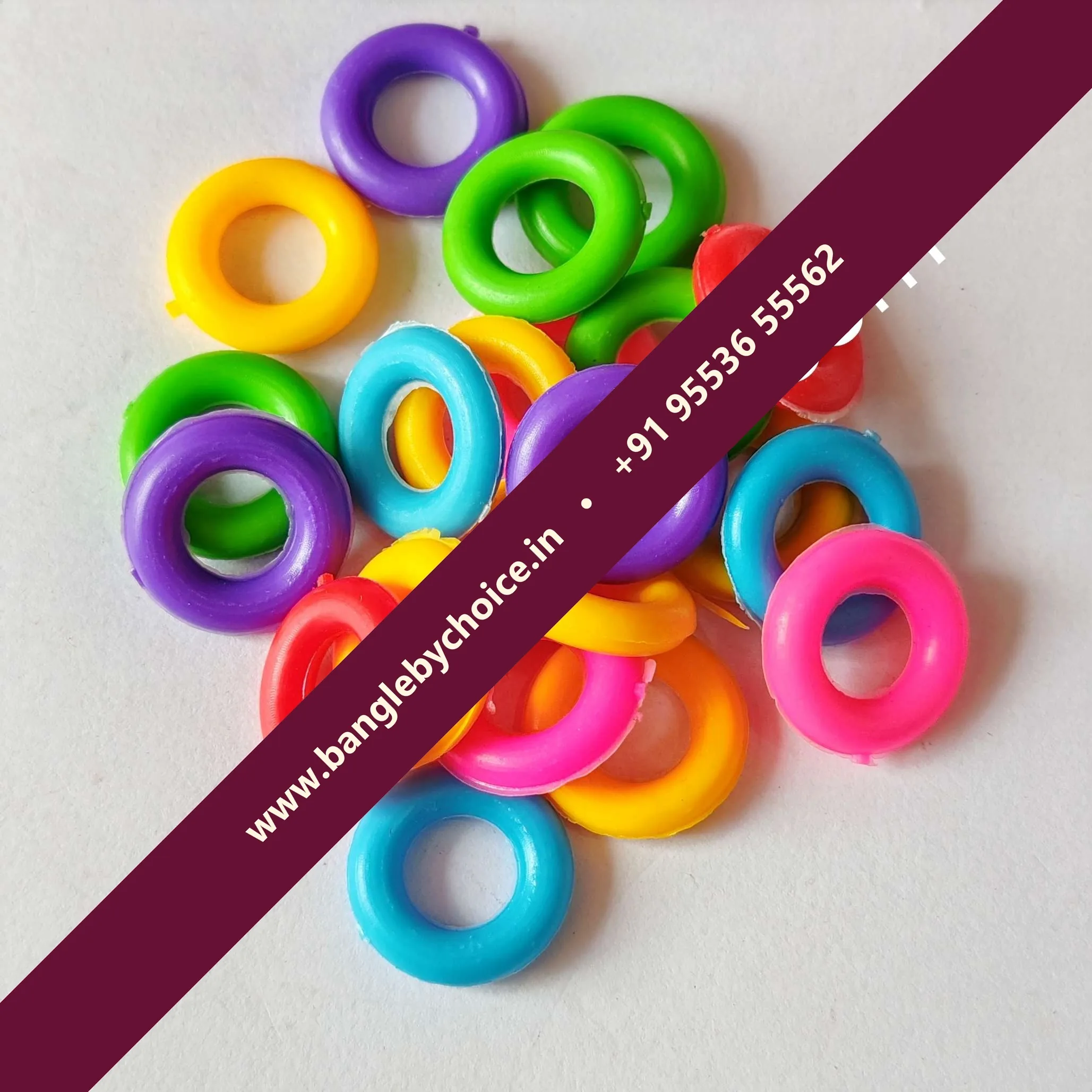 2cm Doughnut Rings