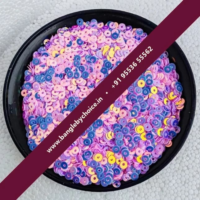 4mm Size Sequences Colour-Lavender