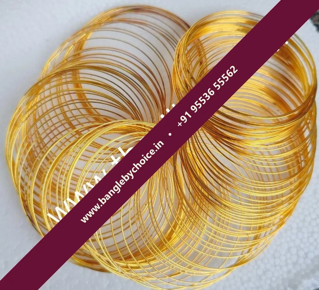 Gold Colour Memory Wire