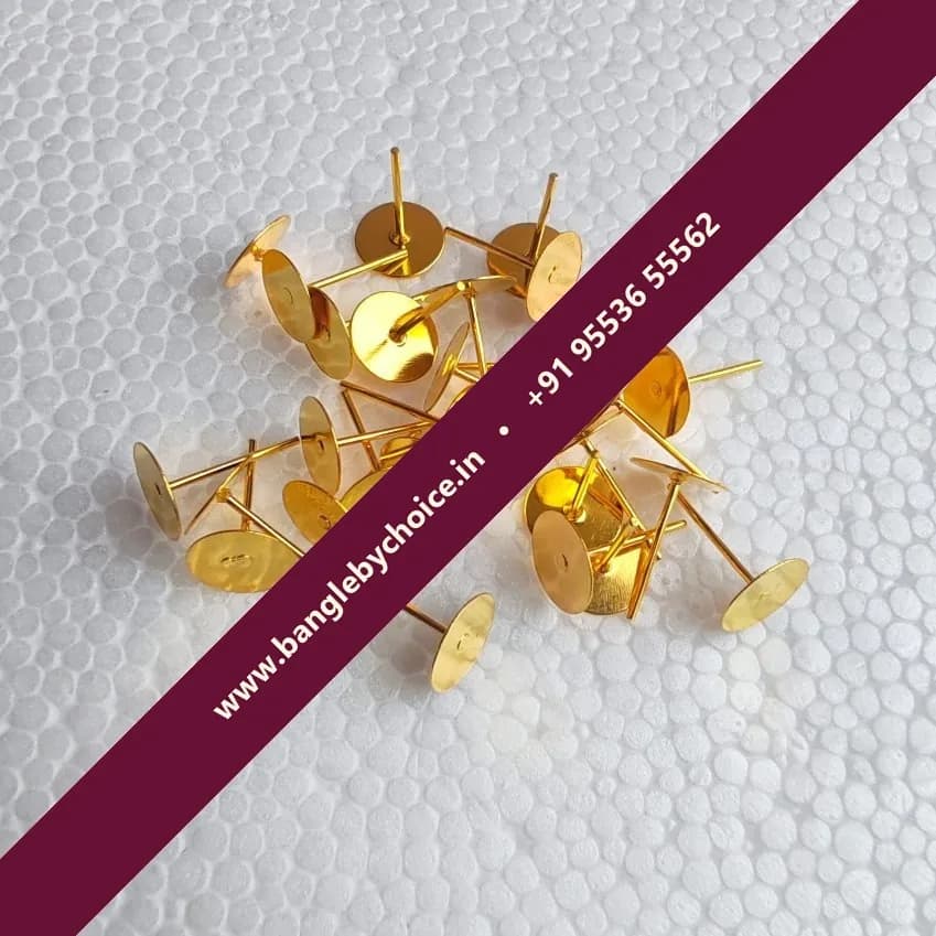 Gold Colour Stud Bases