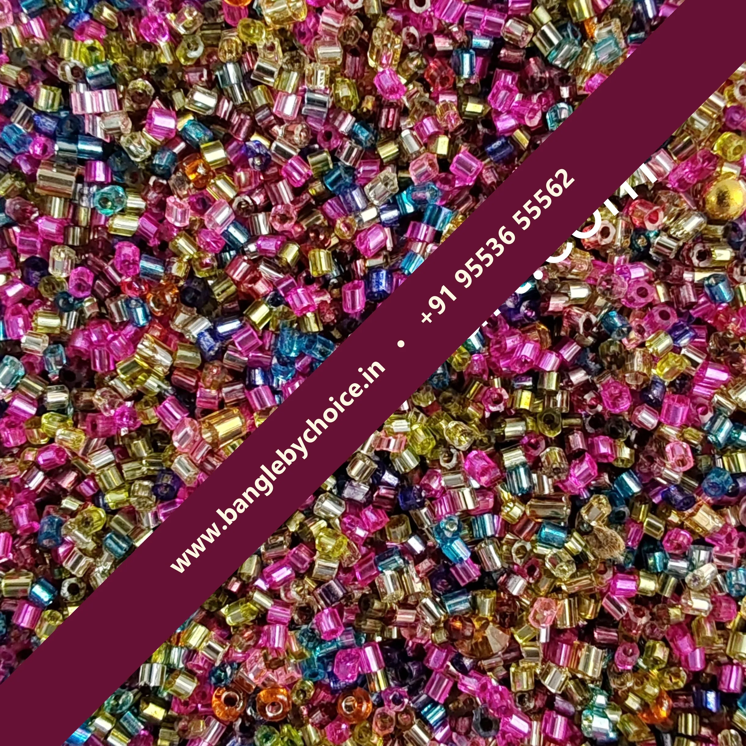 Multi Colour Small Cut Beads