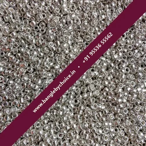 Silver Sugar Beads