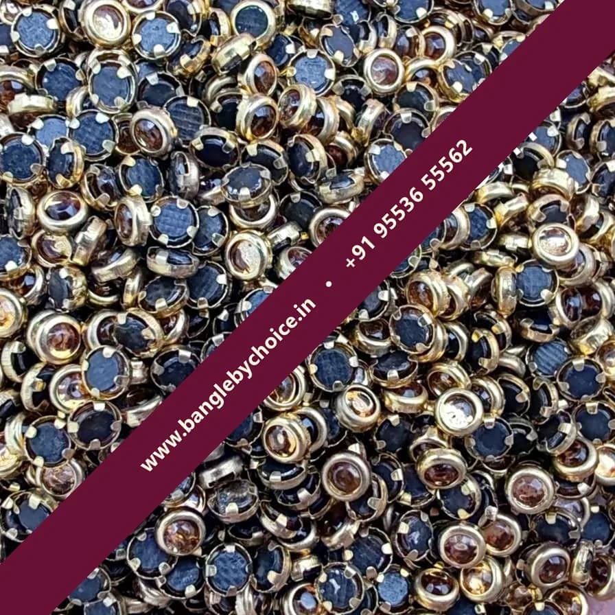 3mm Round Glossy Gold