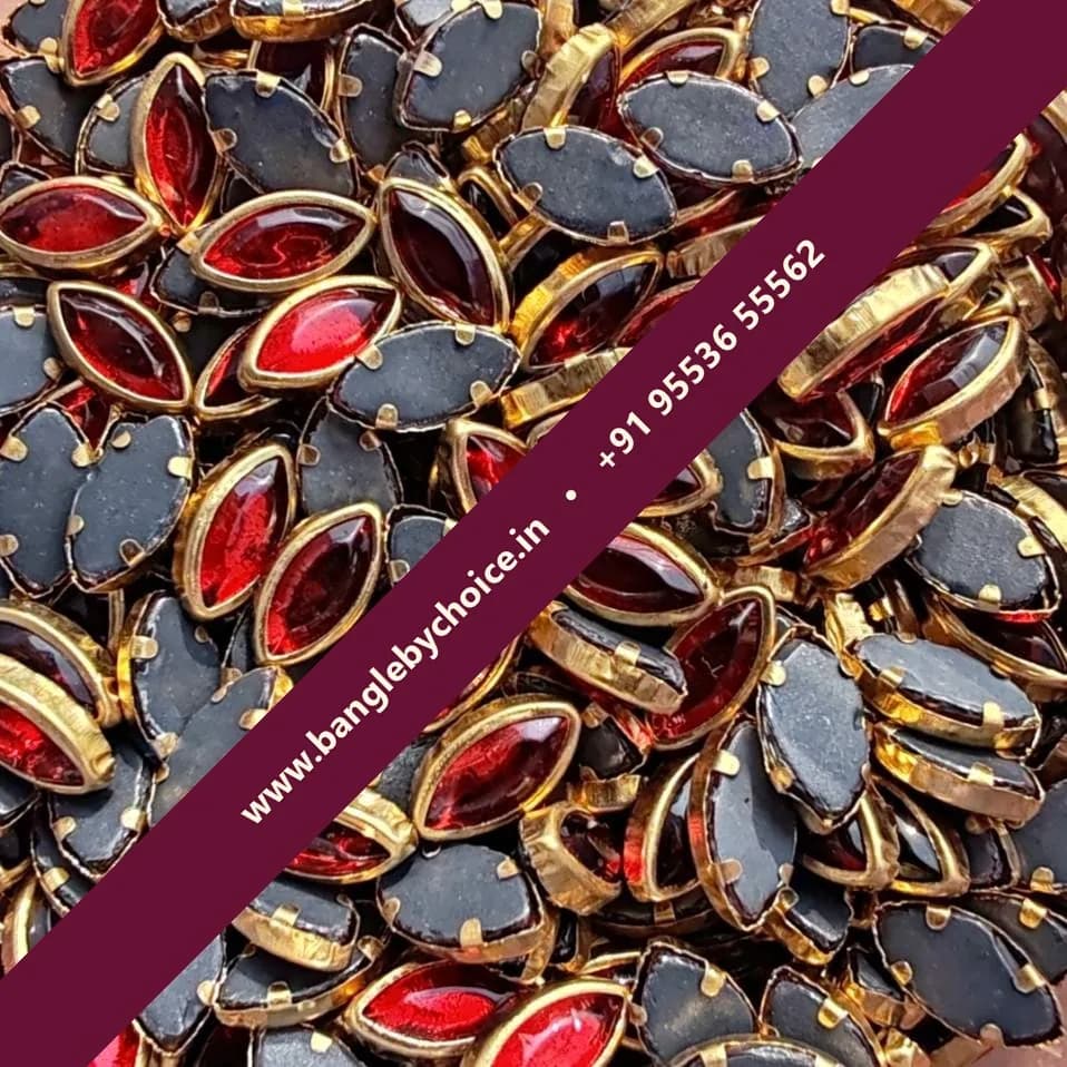 8k Eye Shape Red Colour Glossy