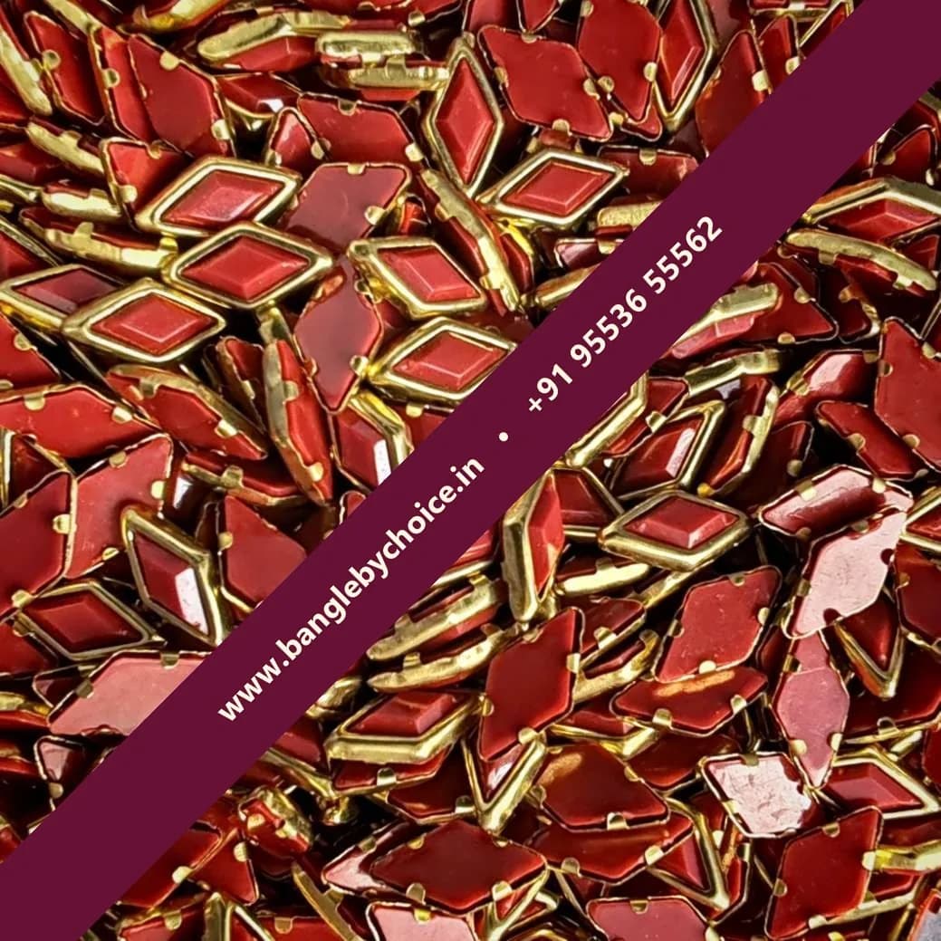 Diamond Shape Marron Colour Matt