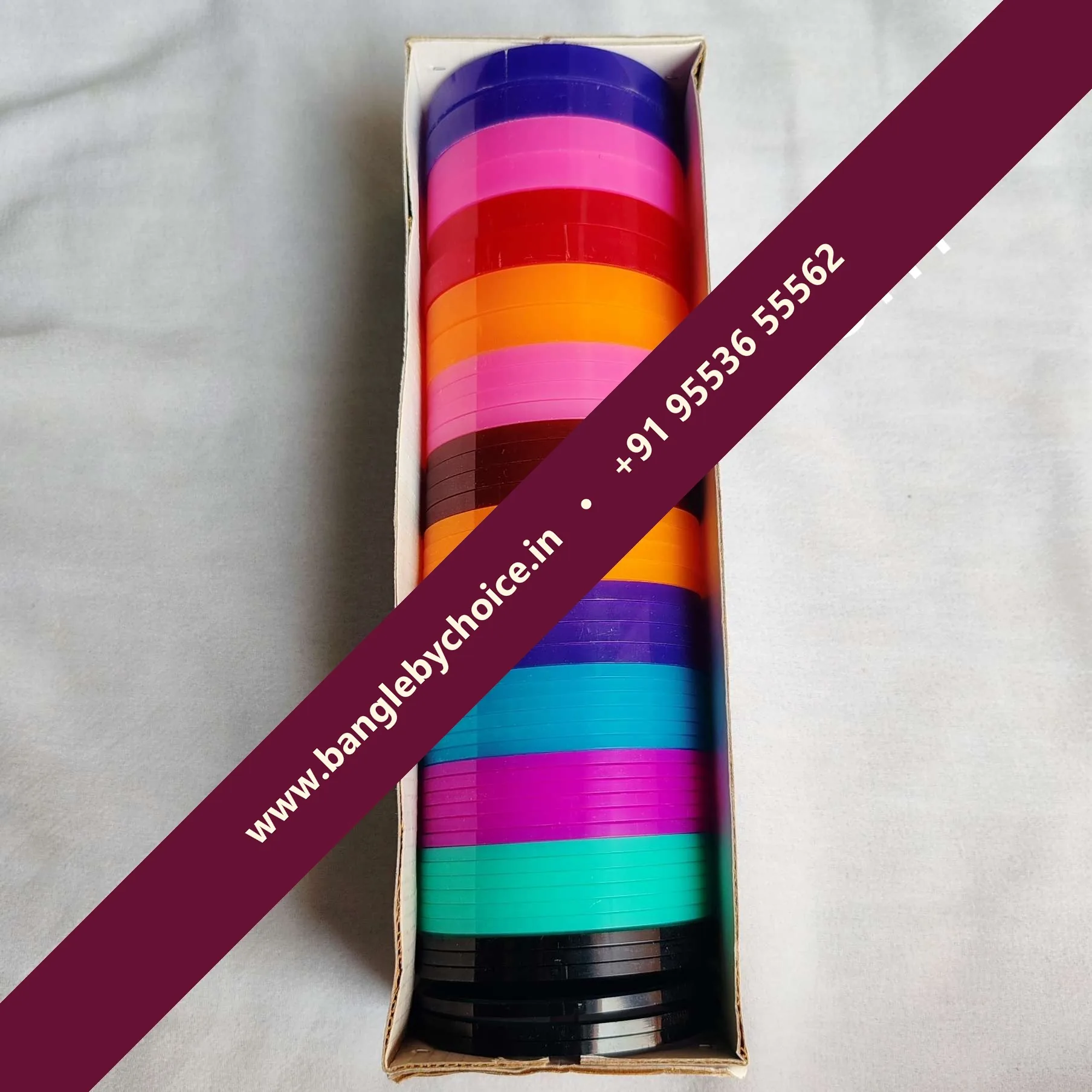 Flat Mixed Bangle Box-2,4and6cuts