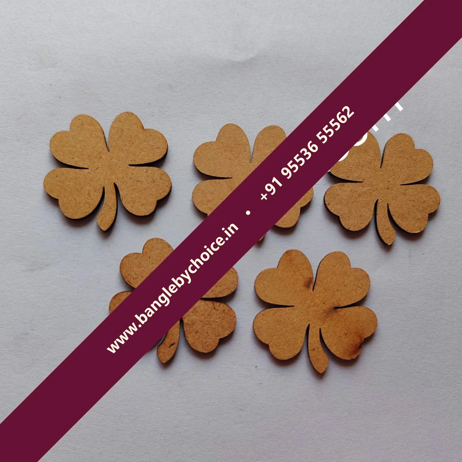 MDF Flower Shape