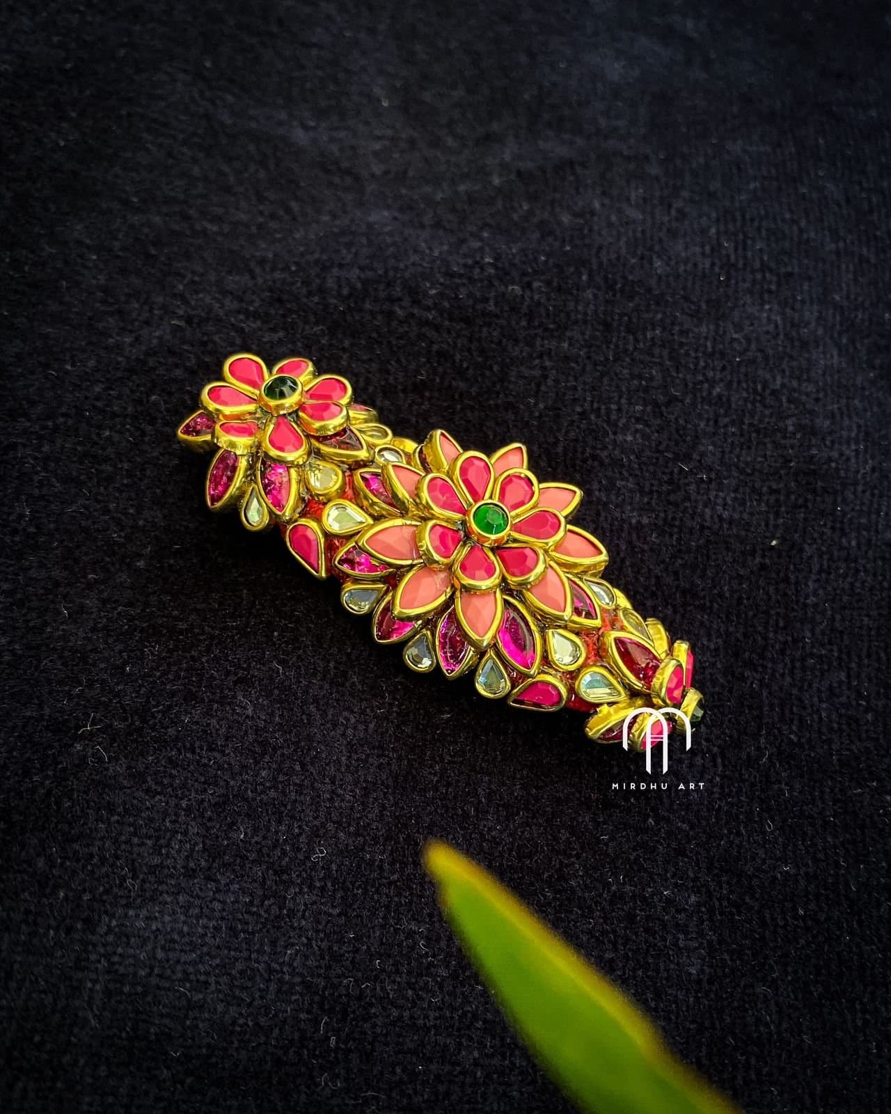 Saree Pins – 3D Blossom from Bangle by Choice