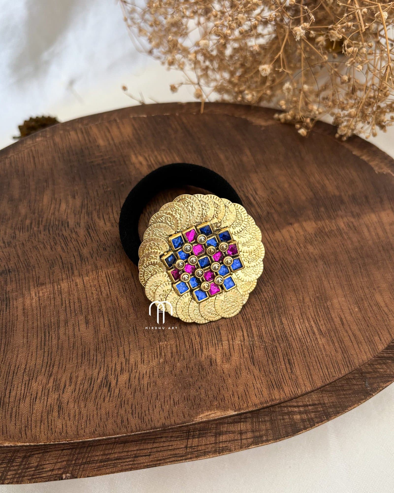 Coin – Rani pink & Blue from Bangle by Choice