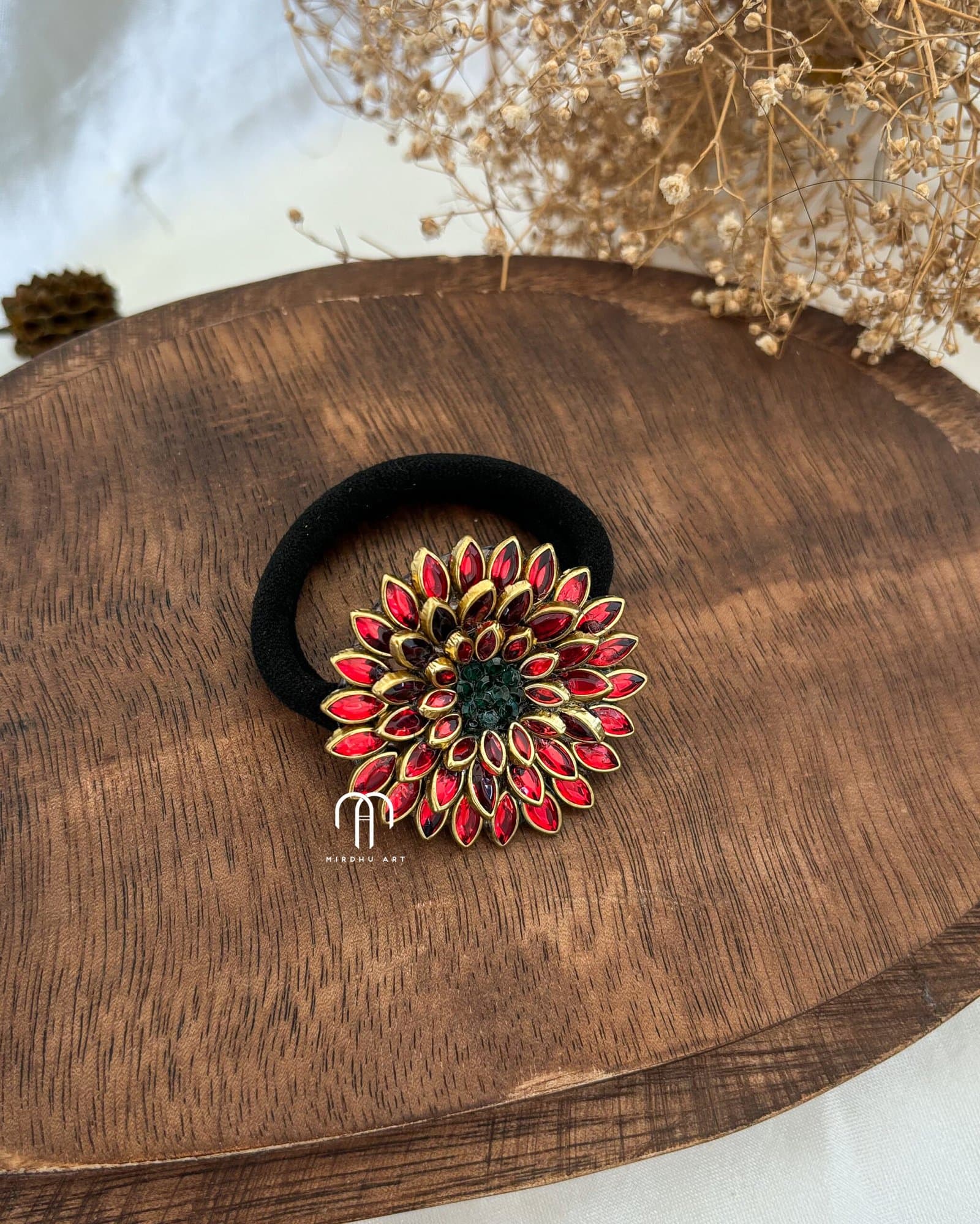 Sunflower – Red & Green from Bangle by Choice