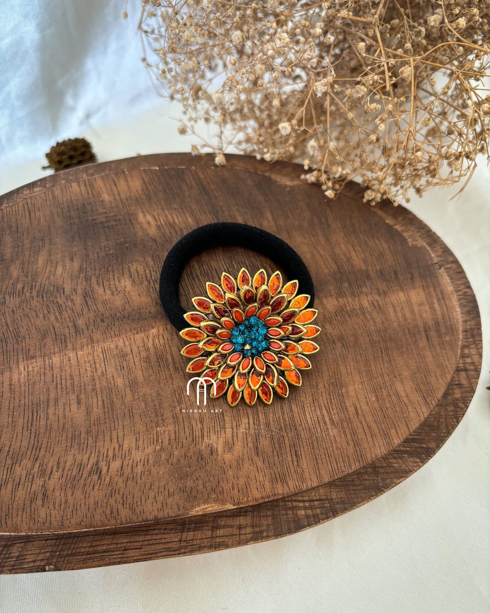 Sunflower – Orange & Krishna Blue from Bangle by Choice