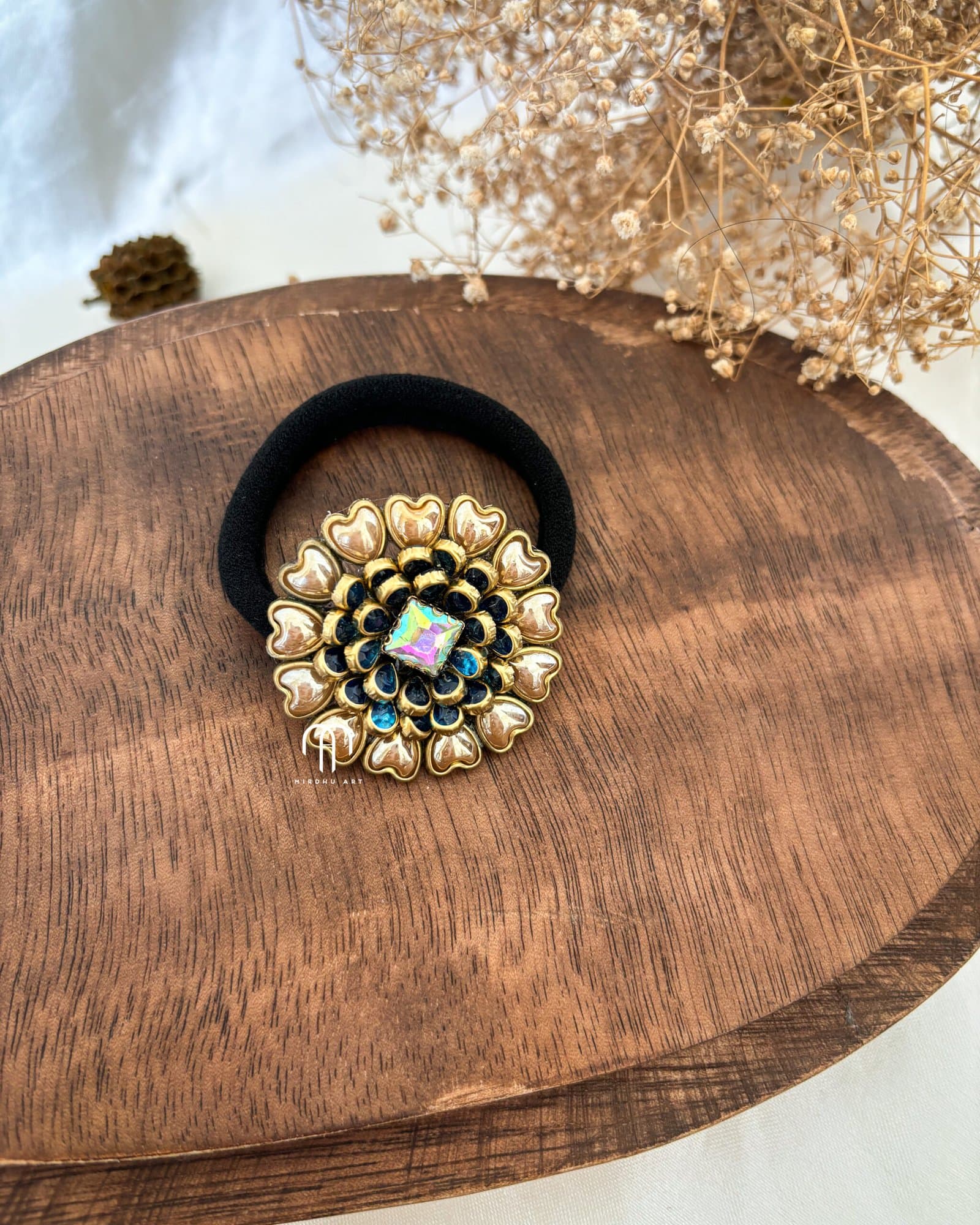 Crystal Blossom – Krishna blue & Multicolour from Bangle by Choice