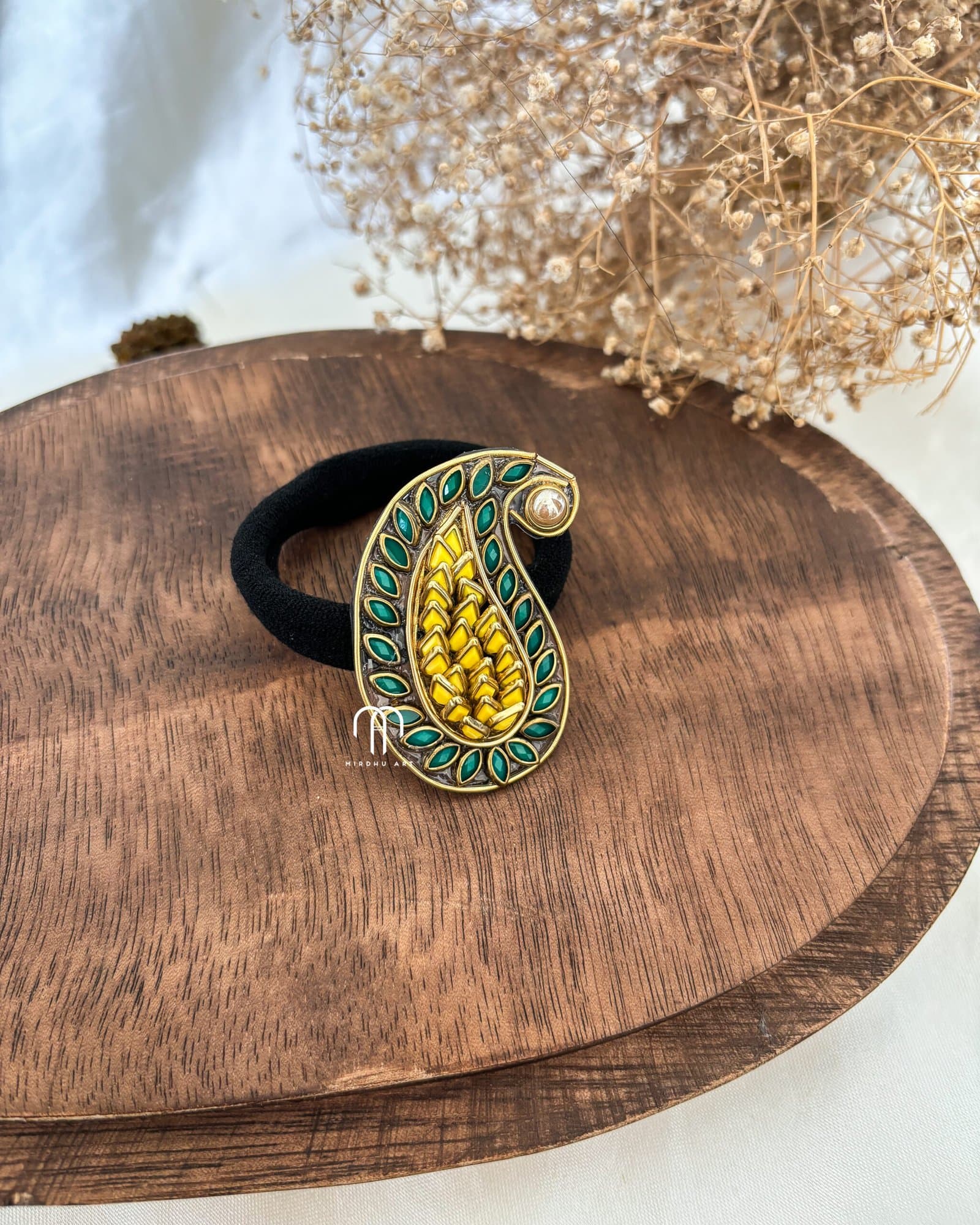 Mango – Peacock Green & Yellow from Bangle by Choice