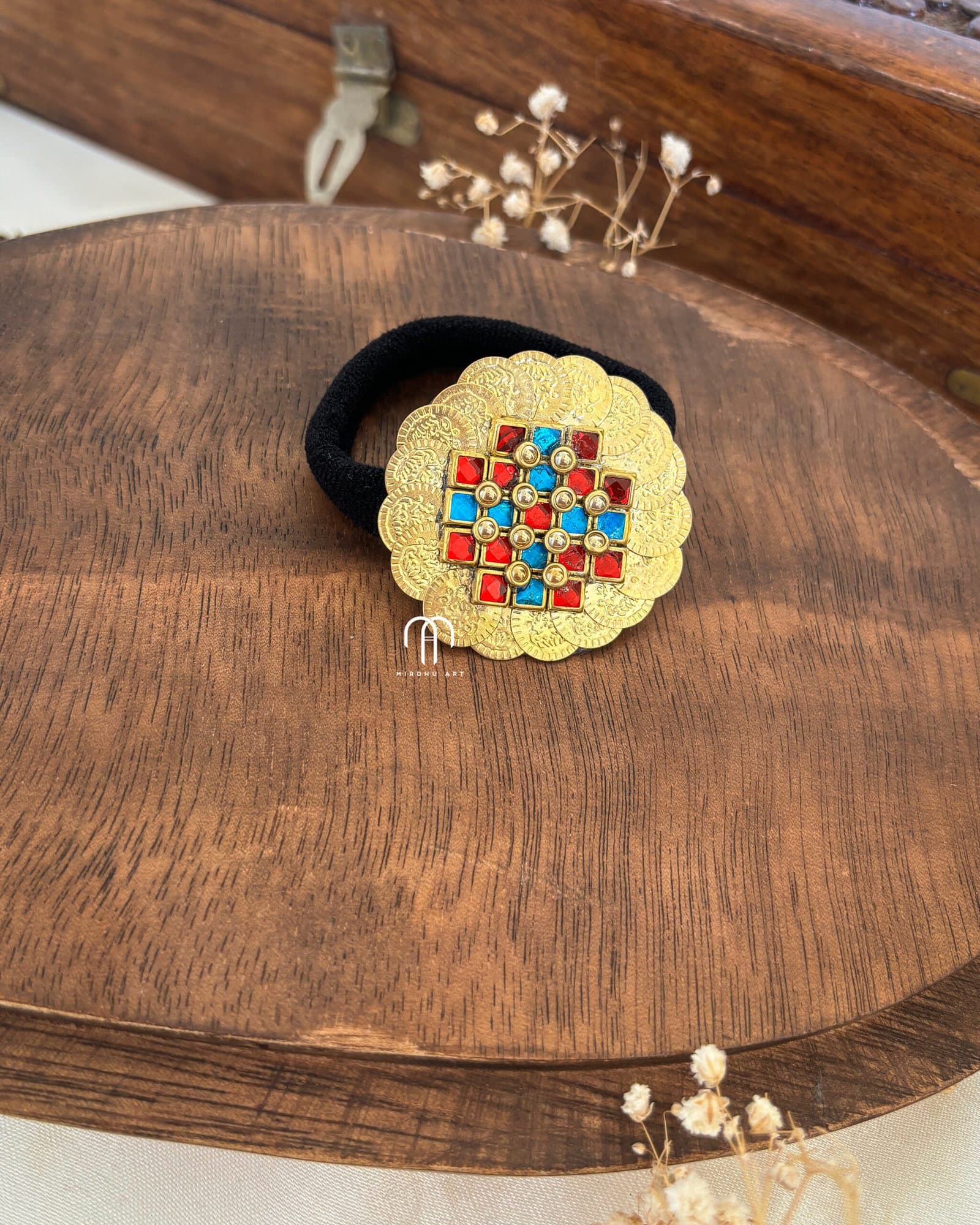 Coin – Red & Krishna blue from Bangle by Choice