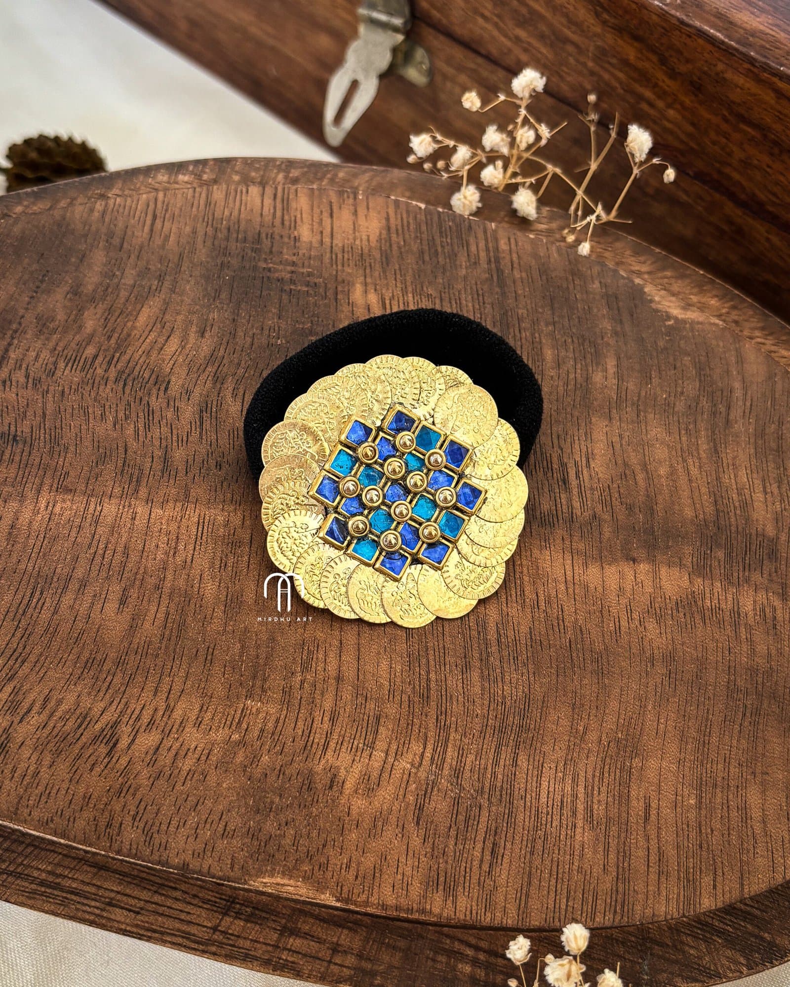 Coin – Royal blue & Krishna blue from Bangle by Choice