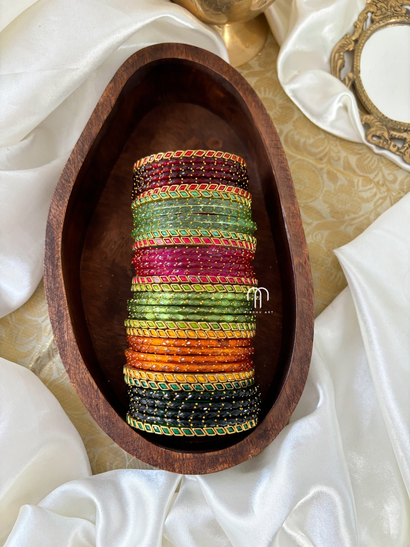 Glass Bangles Simple Set from Bangle by Choice
