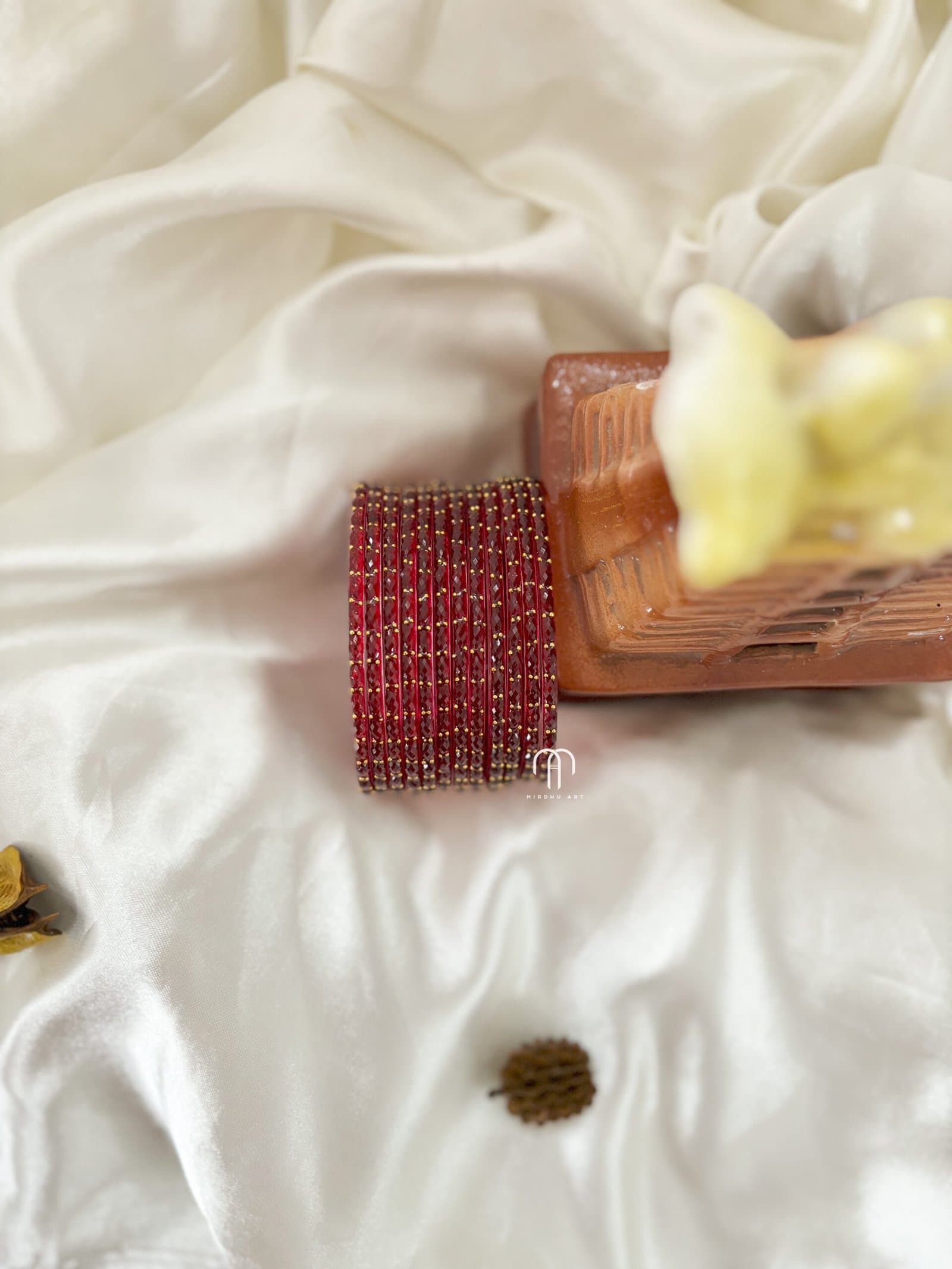 2.10 – Glass Bangles (Plain dots) from Bangle by Choice