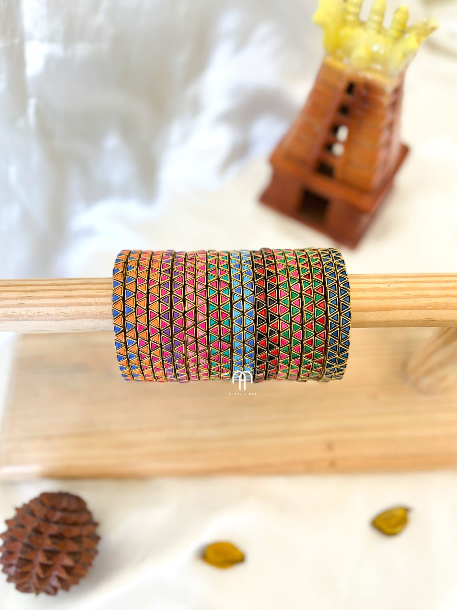 Kundan Bangles – Double Colours from Bangle by Choice