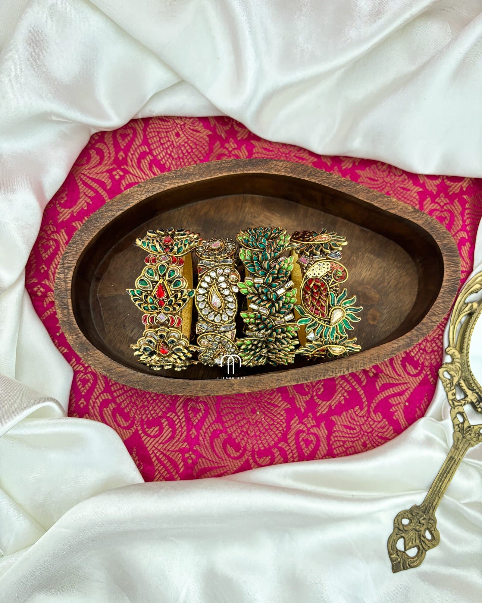 Kundan Bangles – Mixed Statement Designs from Bangle by Choice