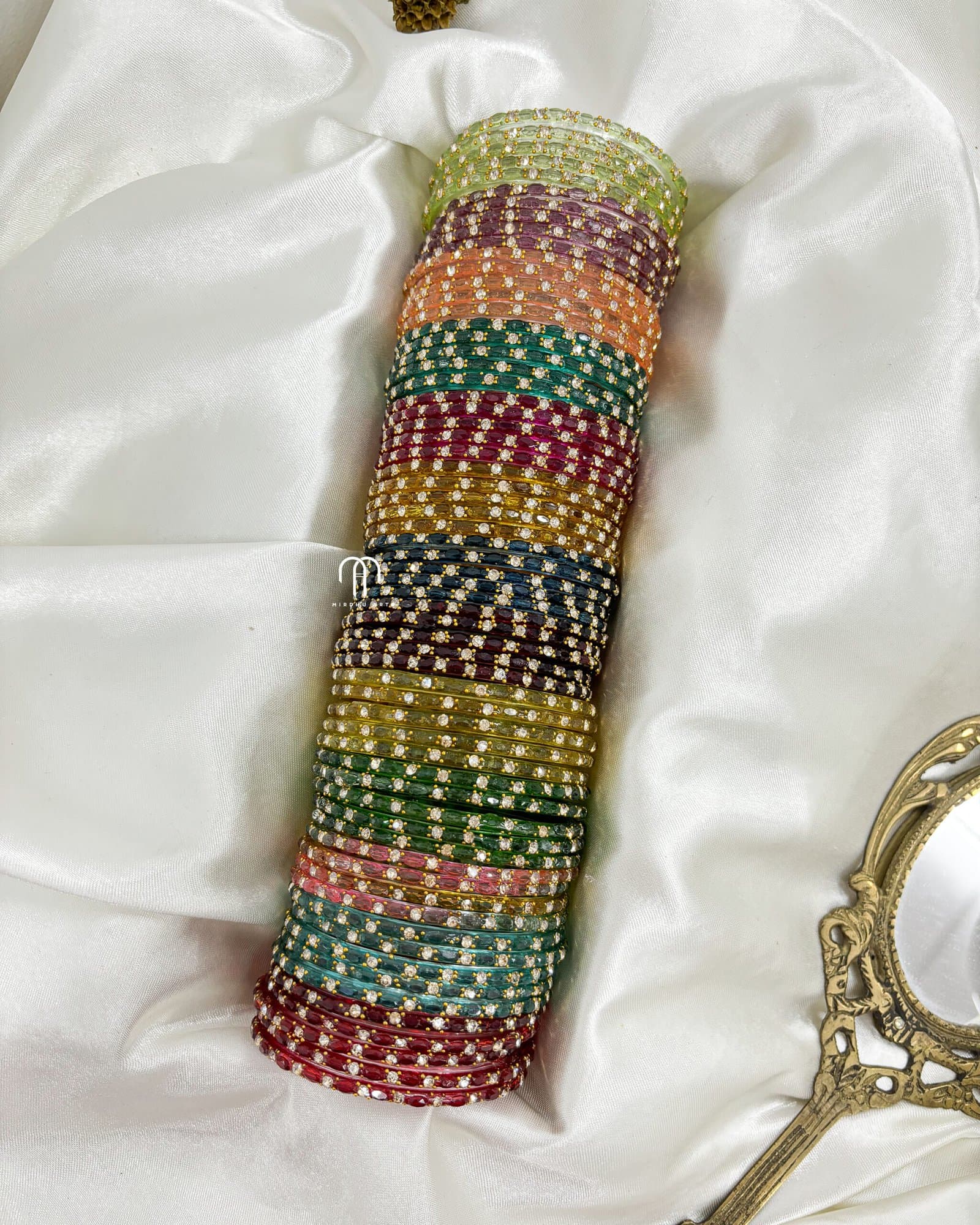 Glass Bangles – Raindrop Crystal from Bangle by Choice