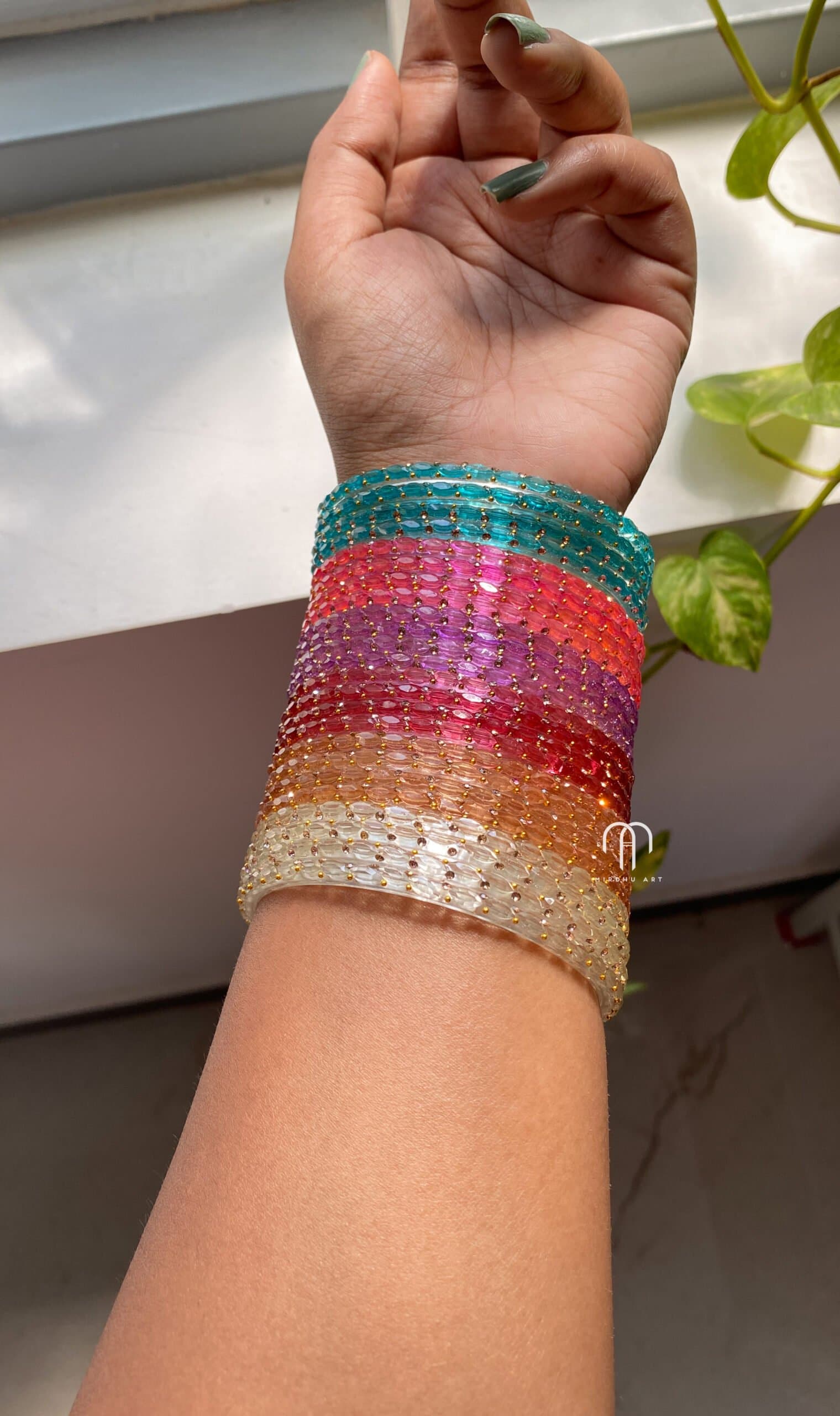 Glass Bangles – Pastel Combo from Bangle by Choice