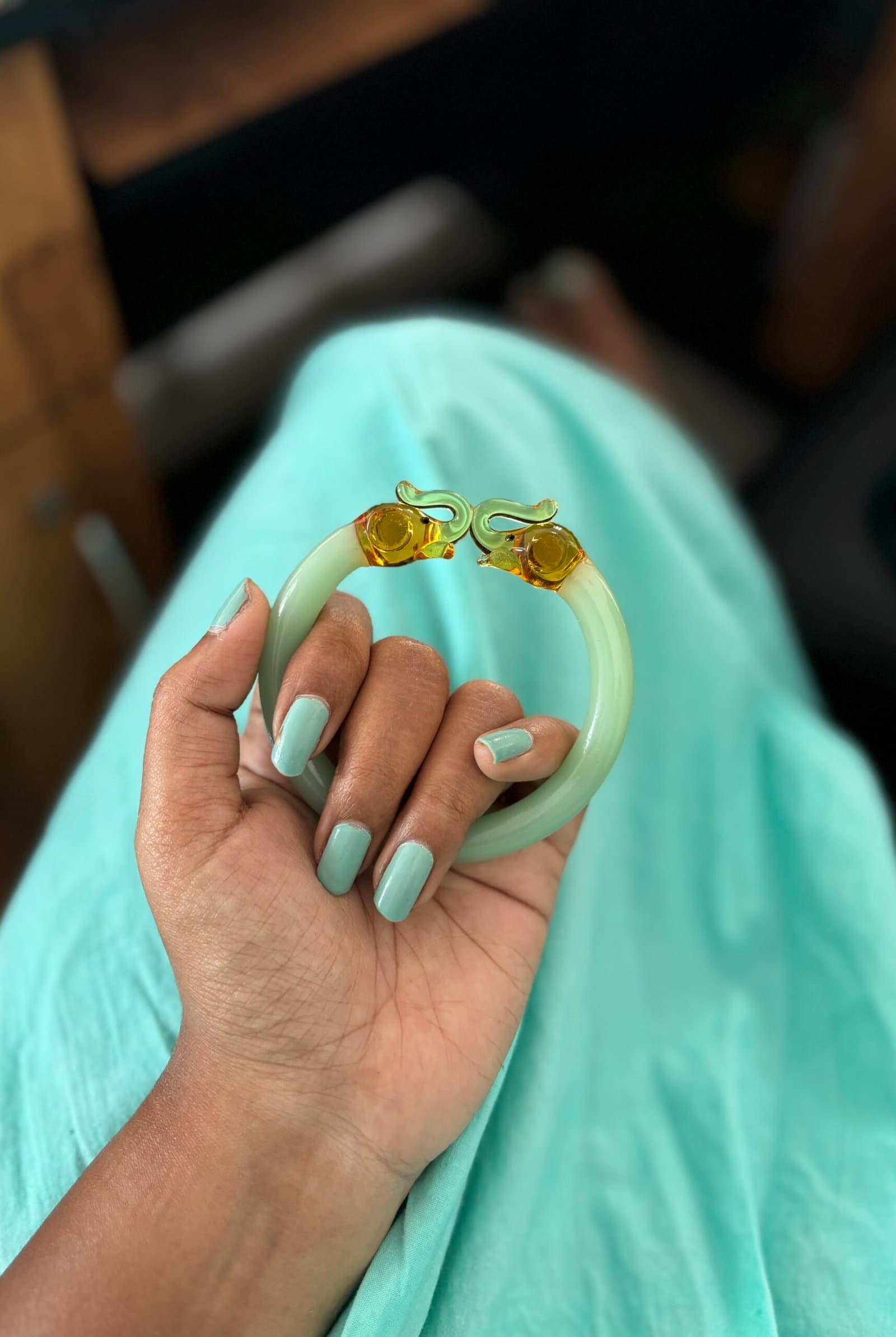 Glass Bangles – Elephant Style from Bangle by Choice