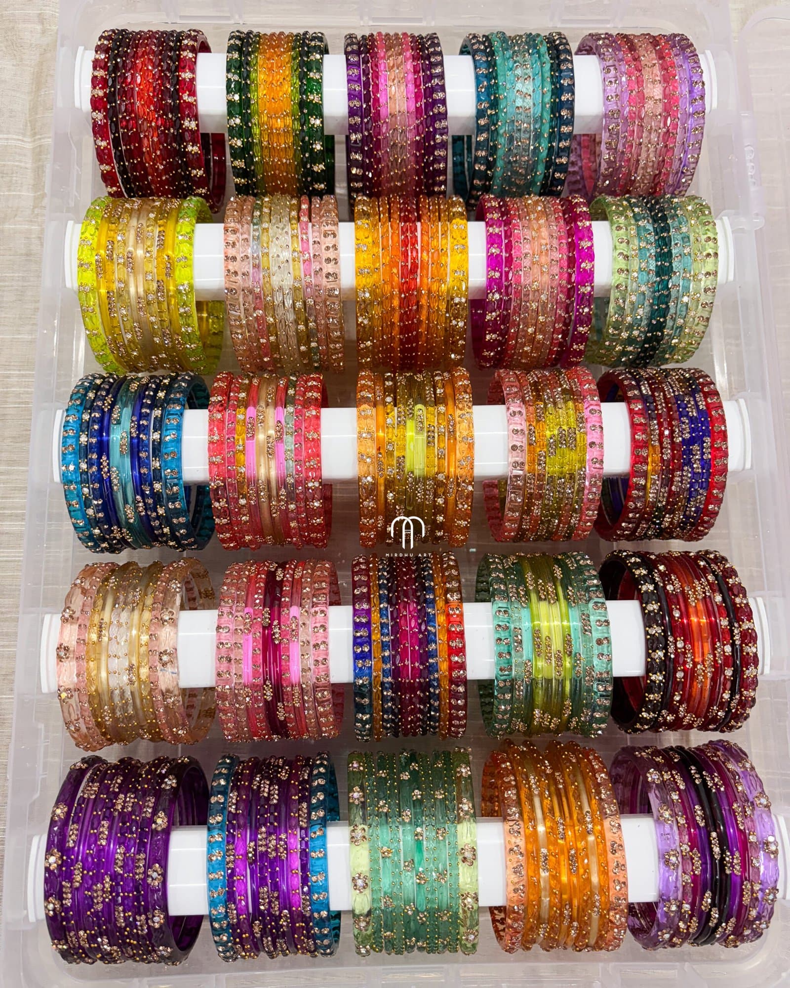 Glass Bangles -All Colours from Bangle by Choice