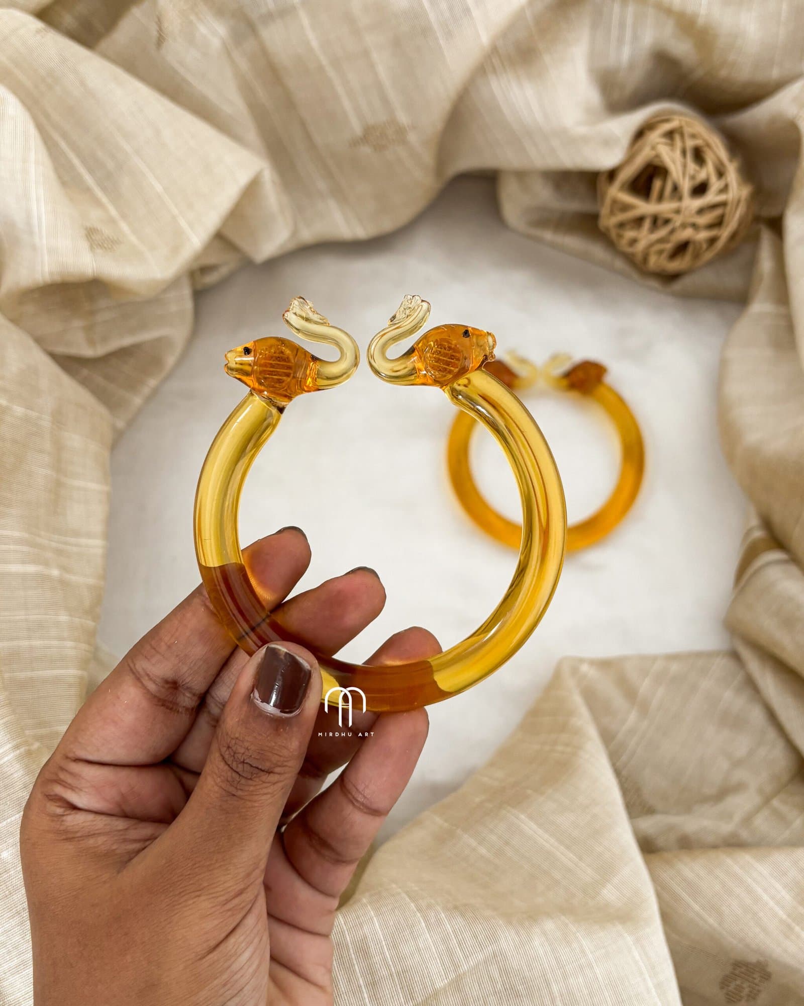 Glass Bangles – Fish Stack from Bangle by Choice