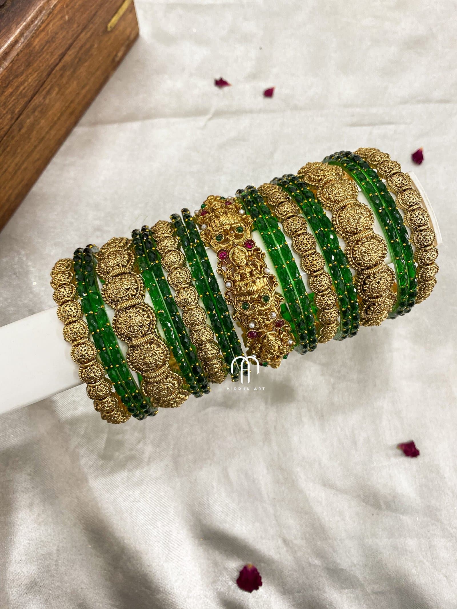 Ashta Lakshmi Bangles – Bridal set from Bangle by Choice