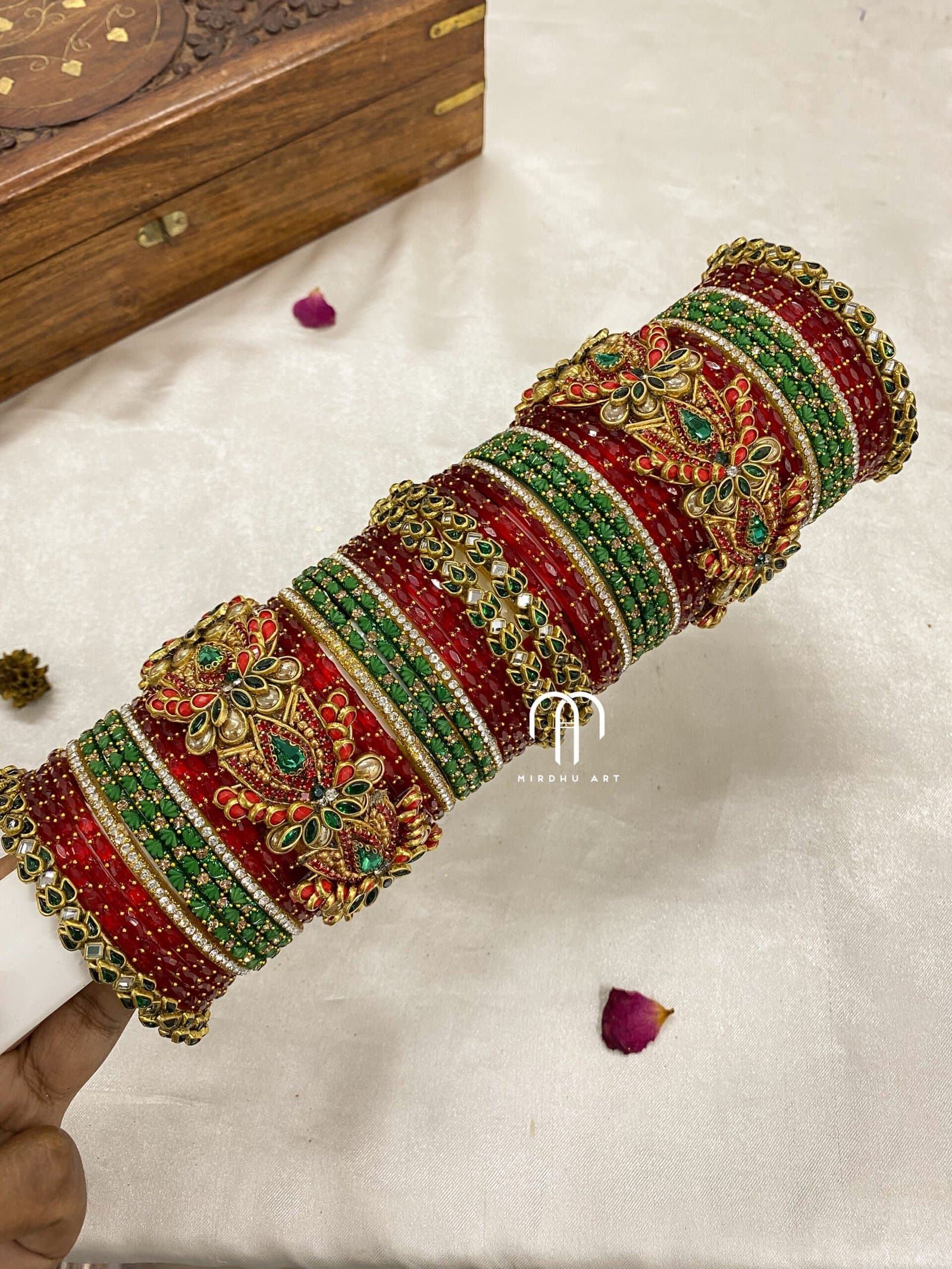 Lily – Red And Green from Bangle by Choice