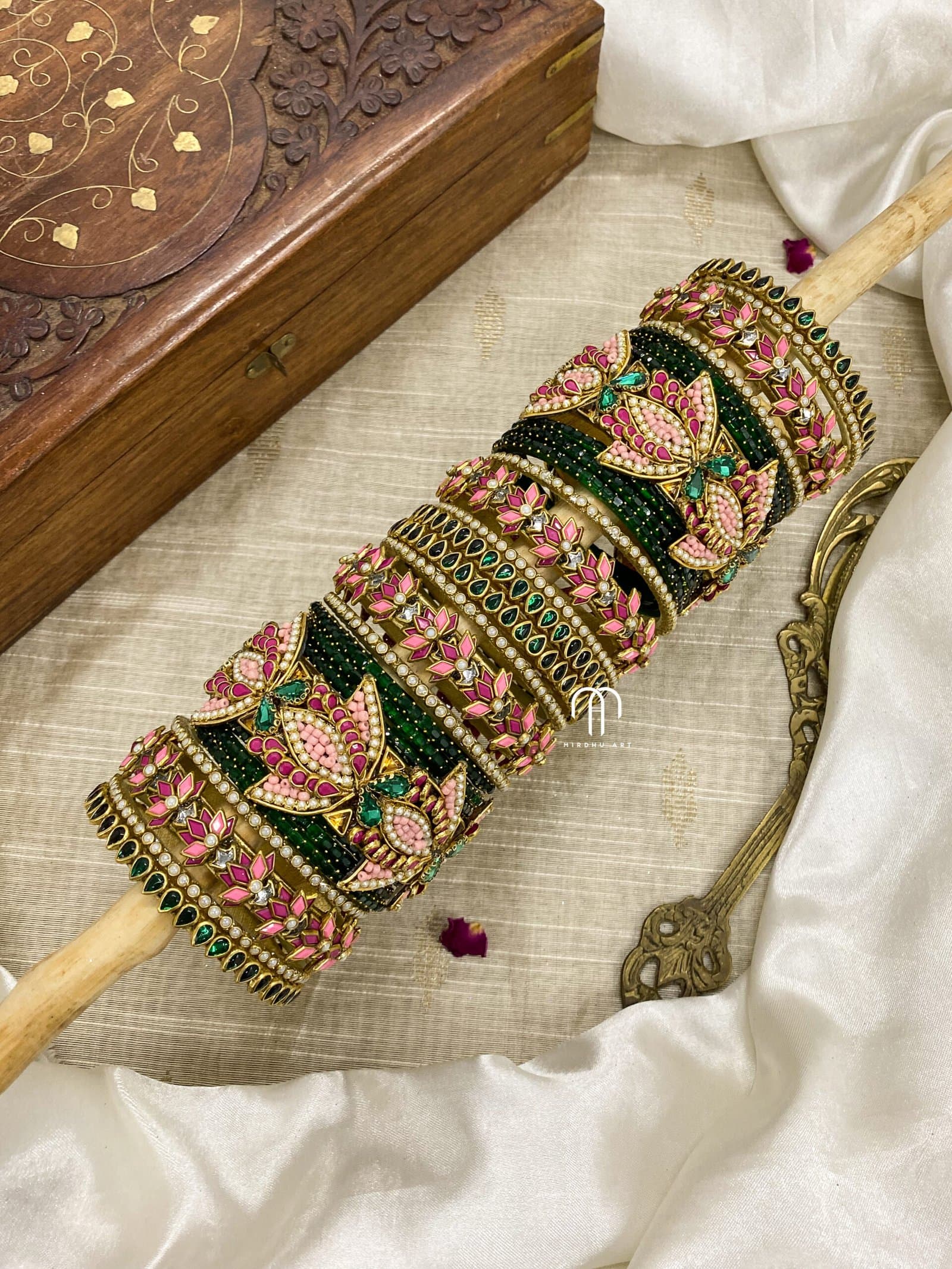 Lily – Ranipink & Baby pink from Bangle by Choice