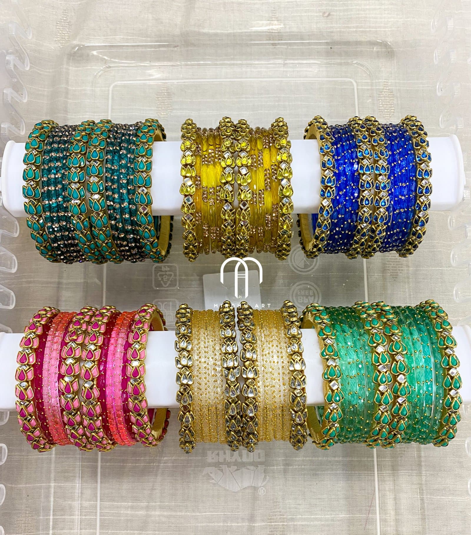 All Colour – Lotus Bangles detail view 2