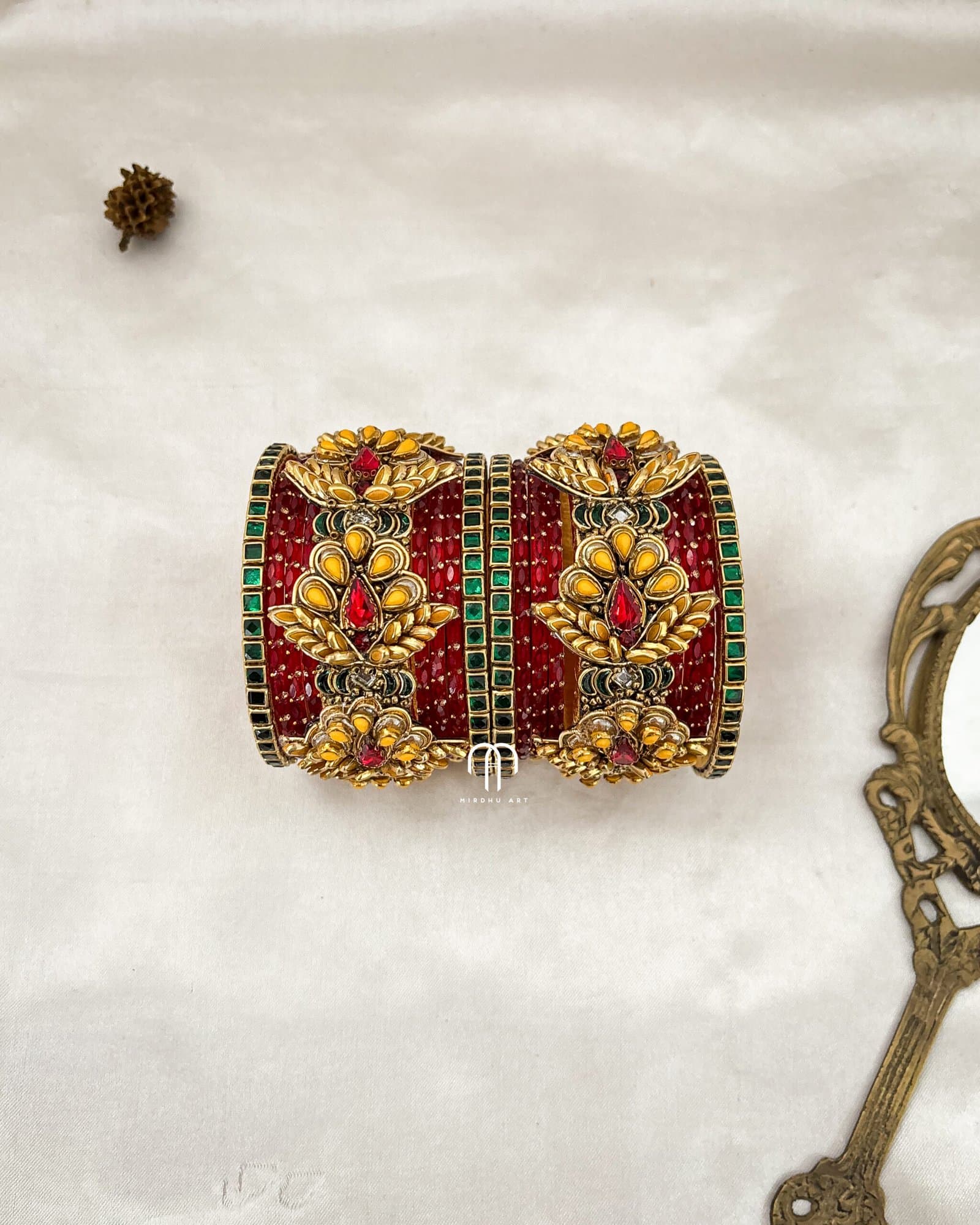 3D Blossom (Yellow And Red ) from Bangle by Choice