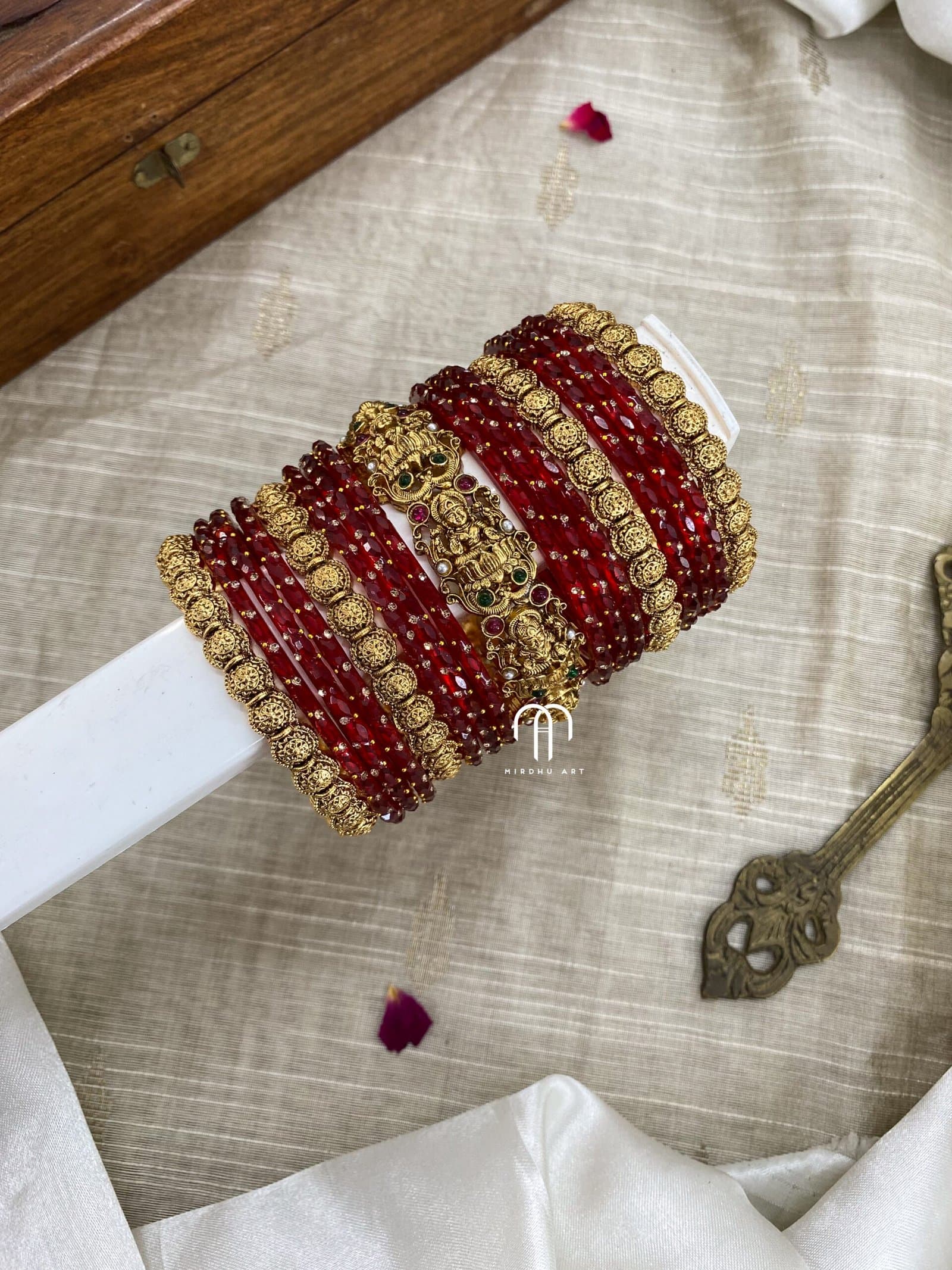Ashta Lakshmi Budget 2.0 (Red) from Bangle by Choice