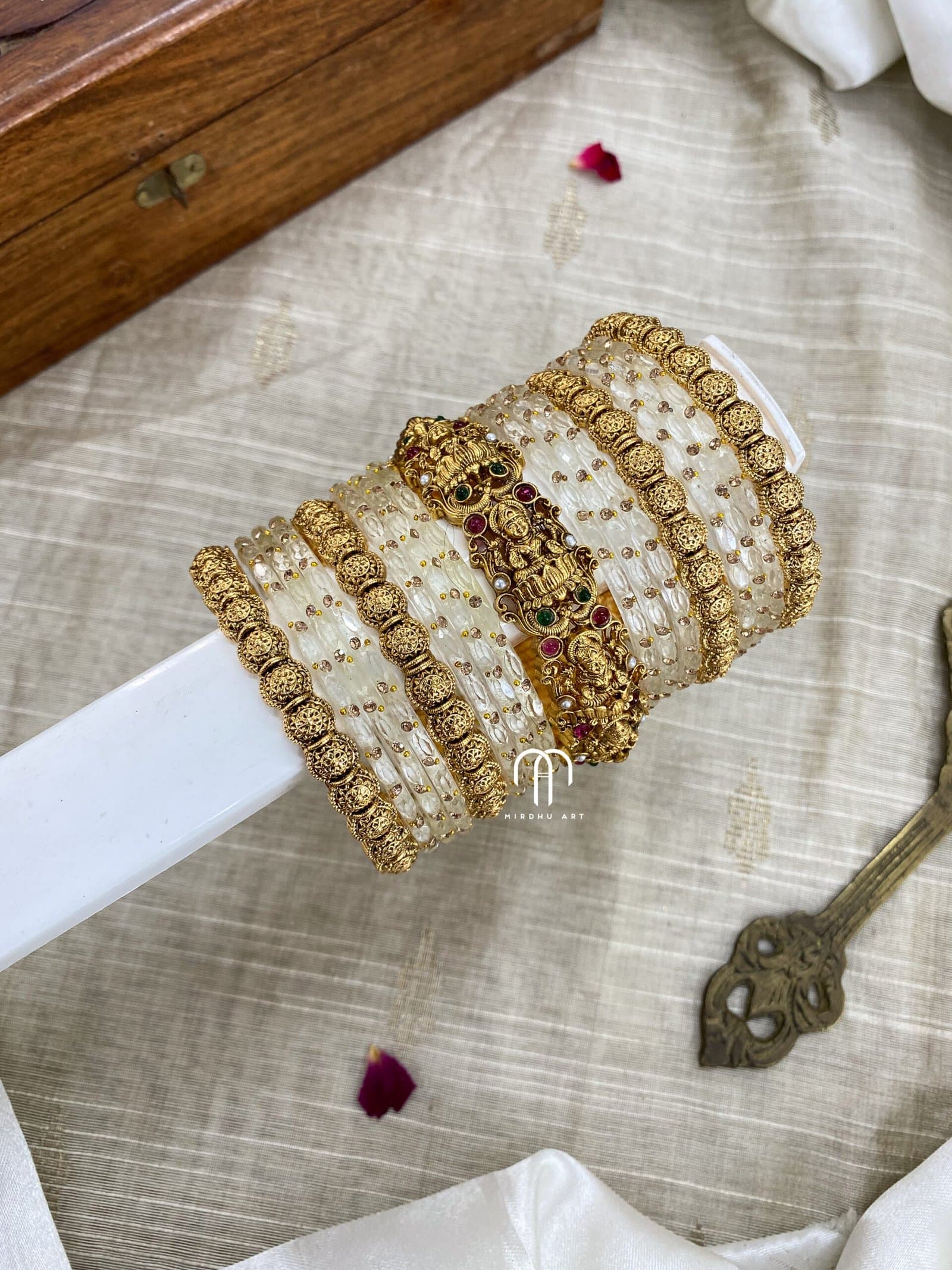 Ashta Lakshmi Budget 2.0 (white) from Bangle by Choice