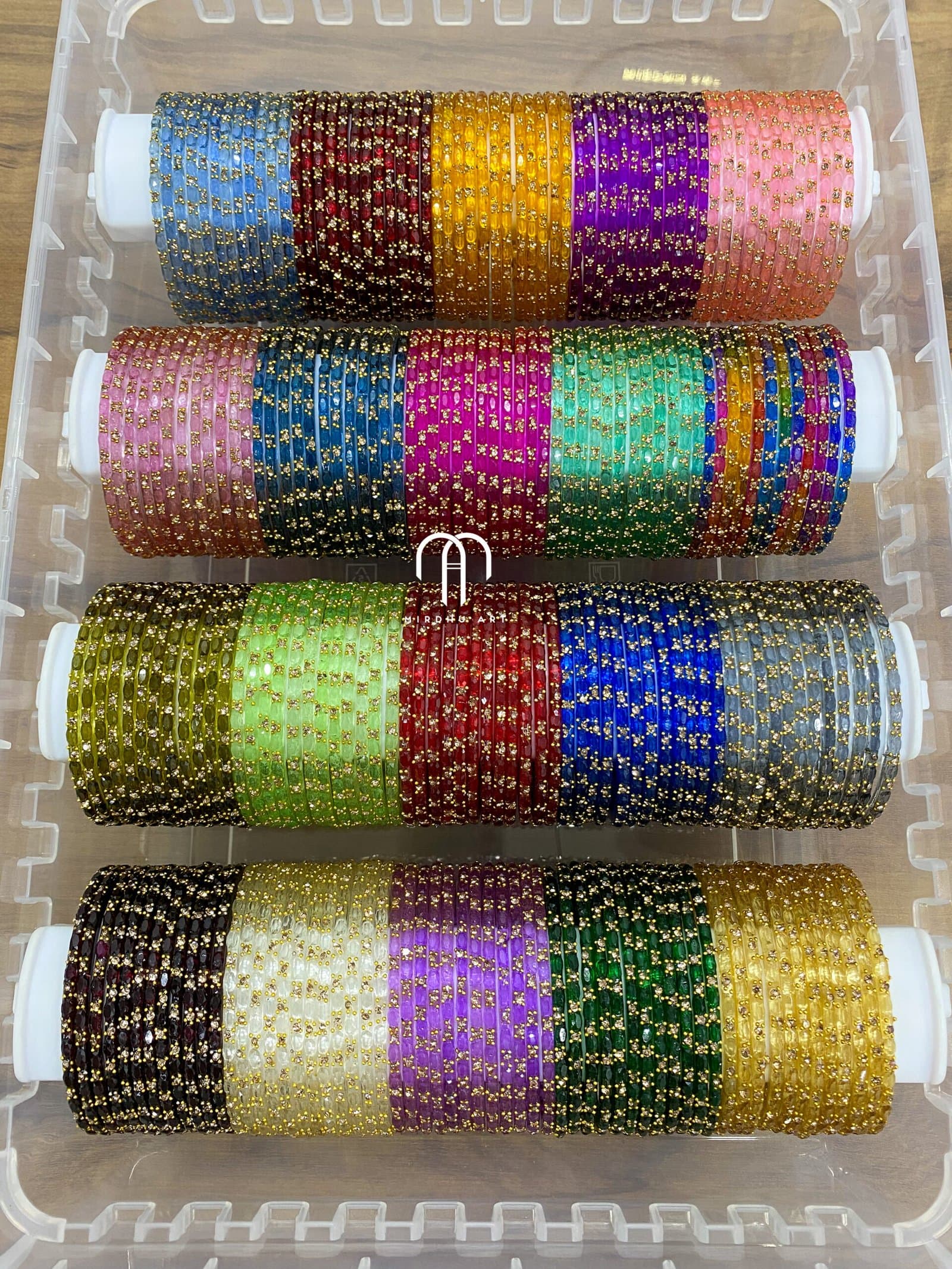 Glass Bangles – Sparkle from Bangle by Choice
