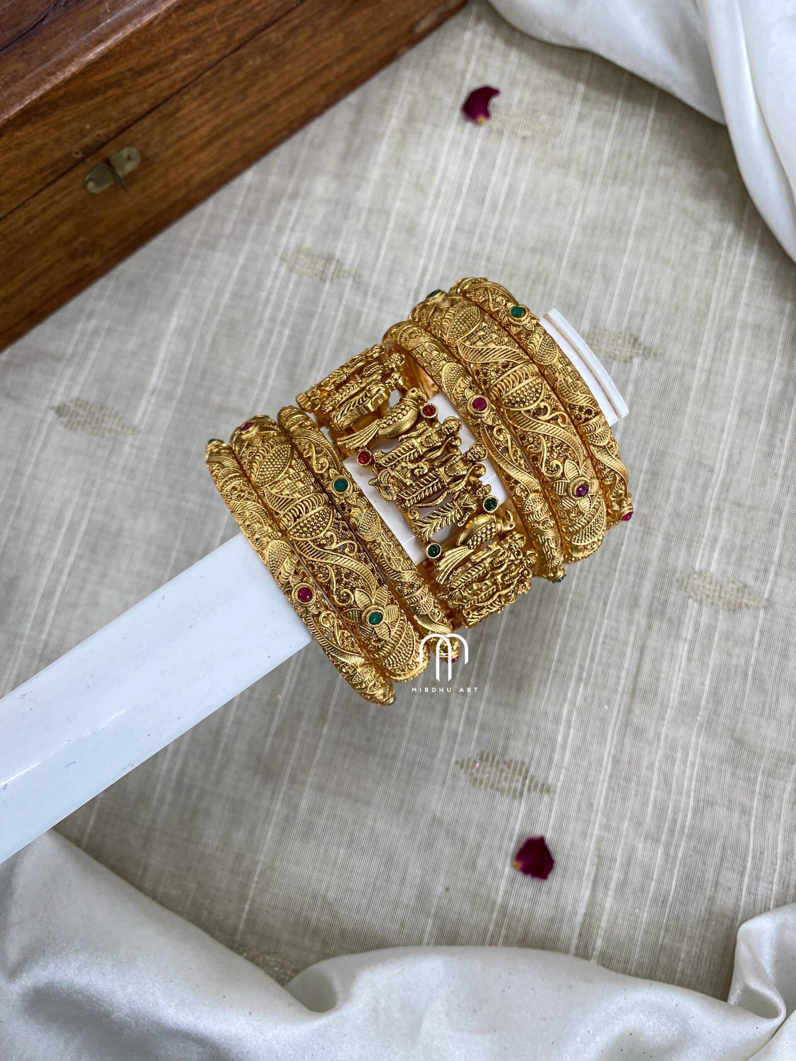 Ram Parivar With Parrot Bangles from Bangle by Choice