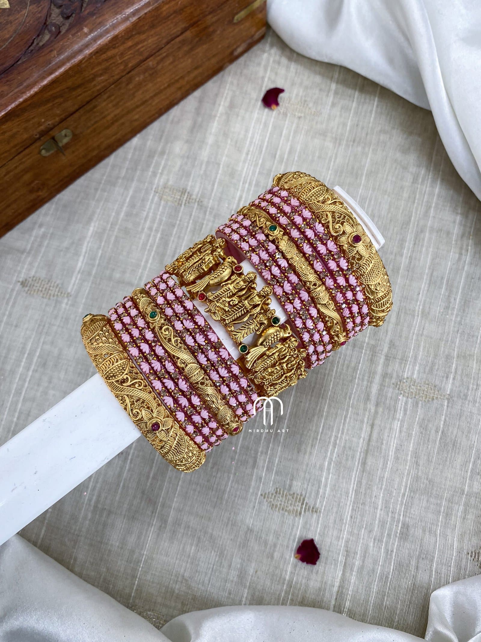 Ram Parivar Bangles (Lavender) from Bangle by Choice