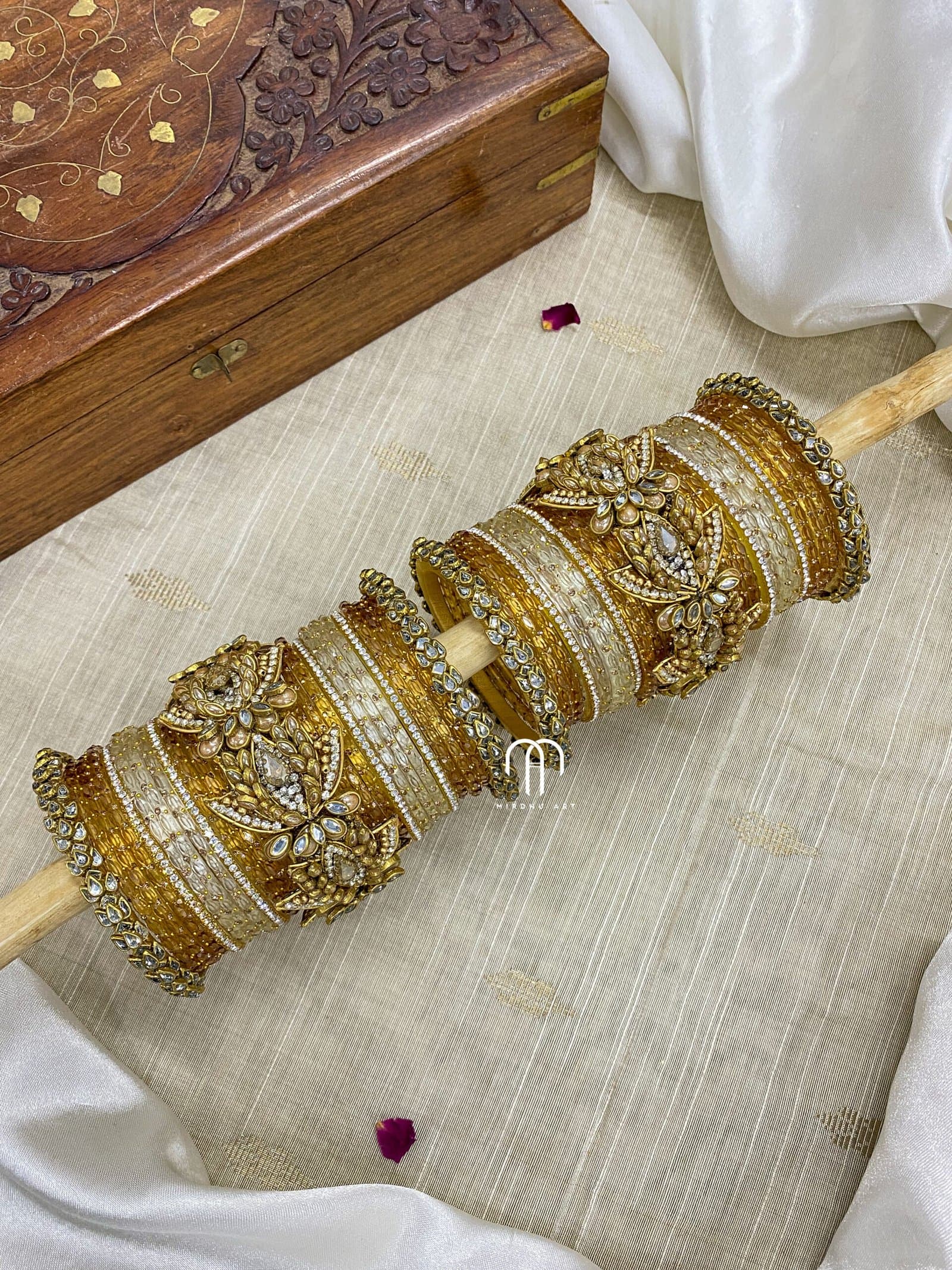 Lily – Golden And White from Bangle by Choice