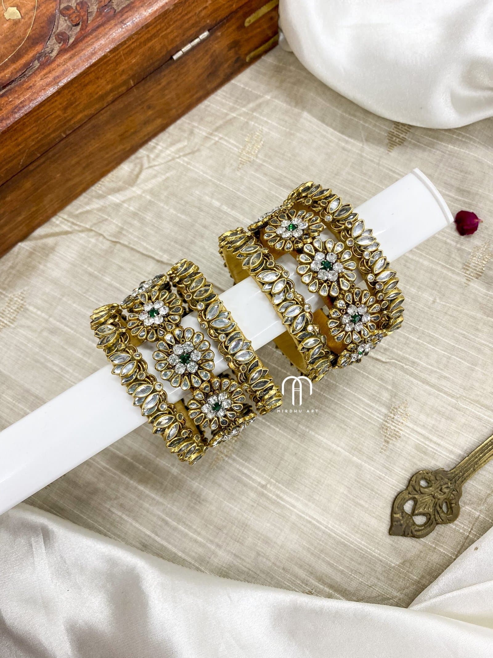 Crystal Floral – Neutral shade from Bangle by Choice