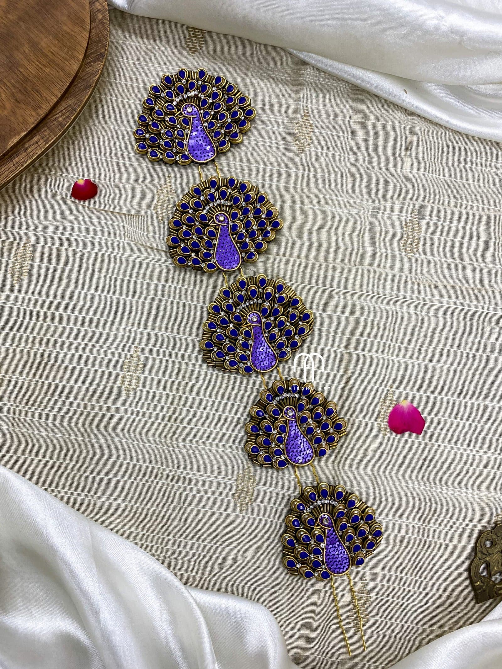 Peacock – U-Pins (Purple) from Bangle by Choice