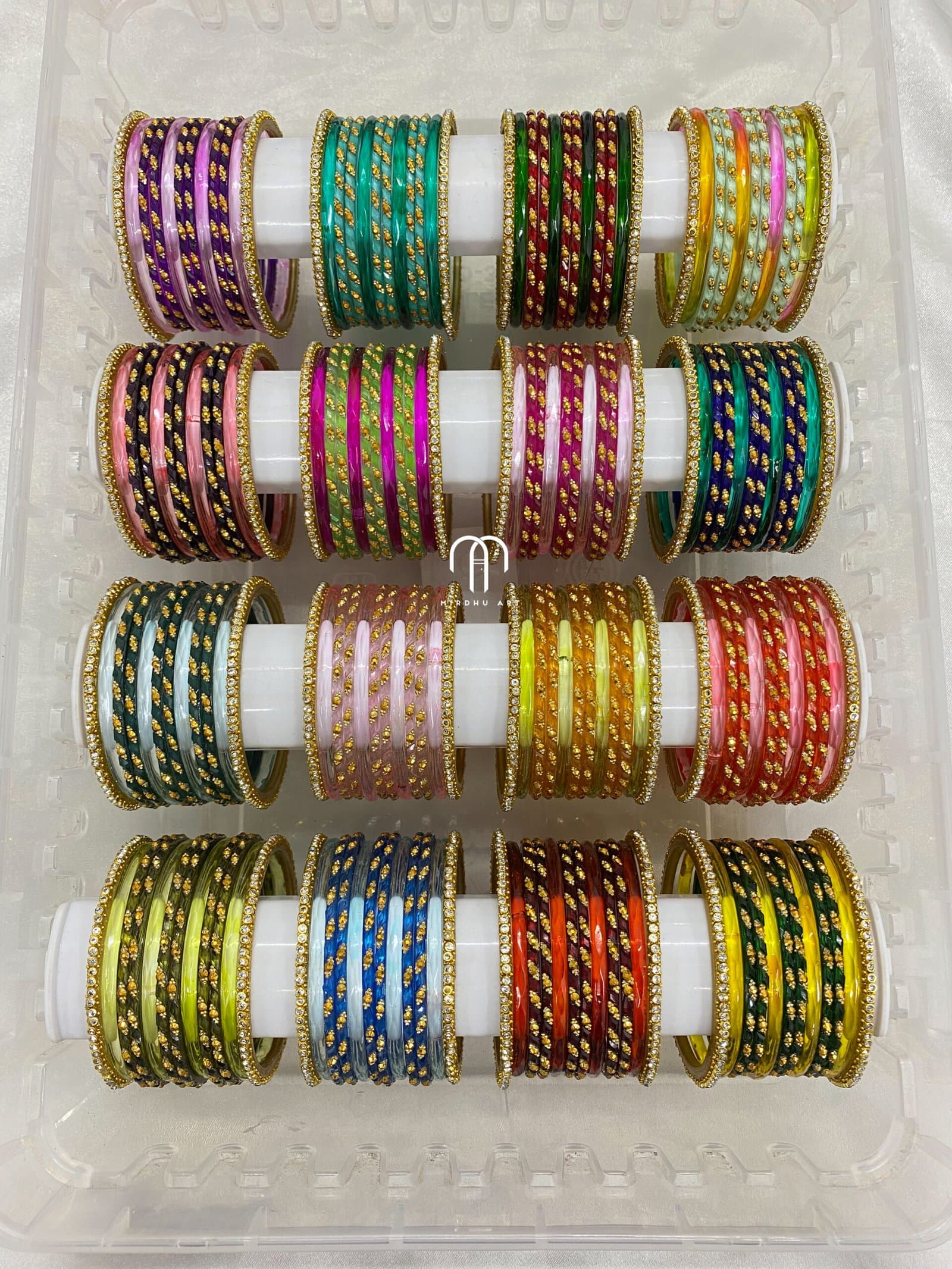 Glass Bangles mixed – All Colours from Bangle by Choice