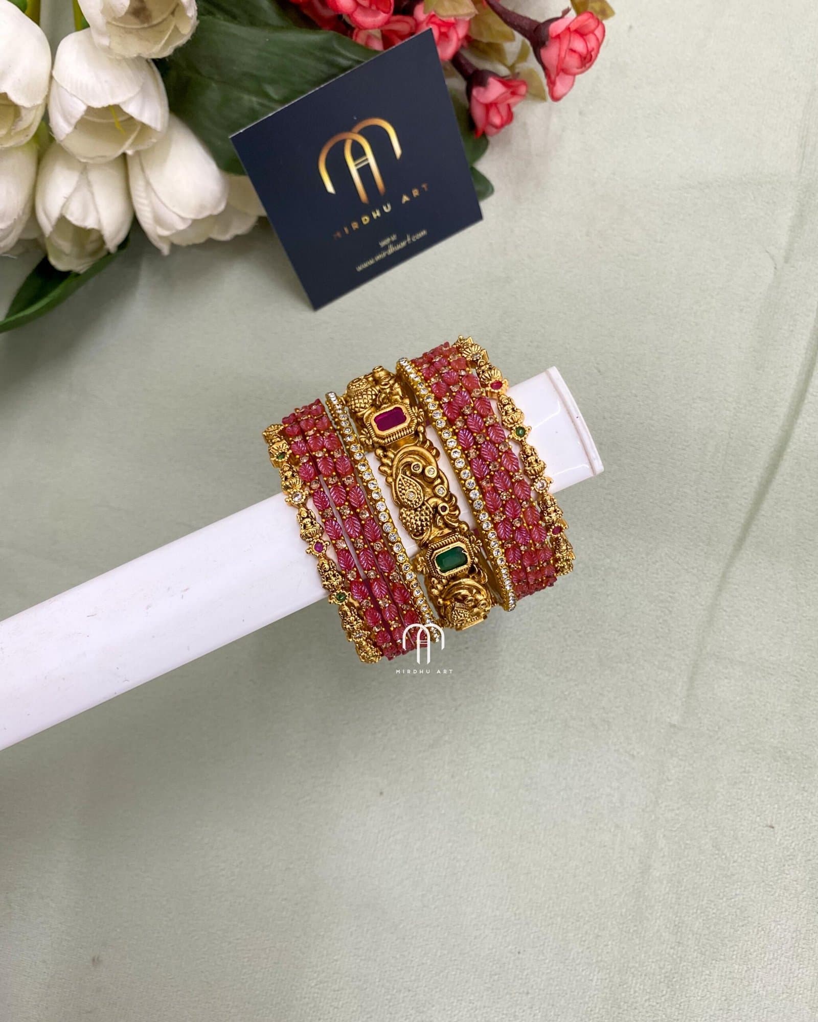 Annam & Lakshmi- Pink from Bangle by Choice