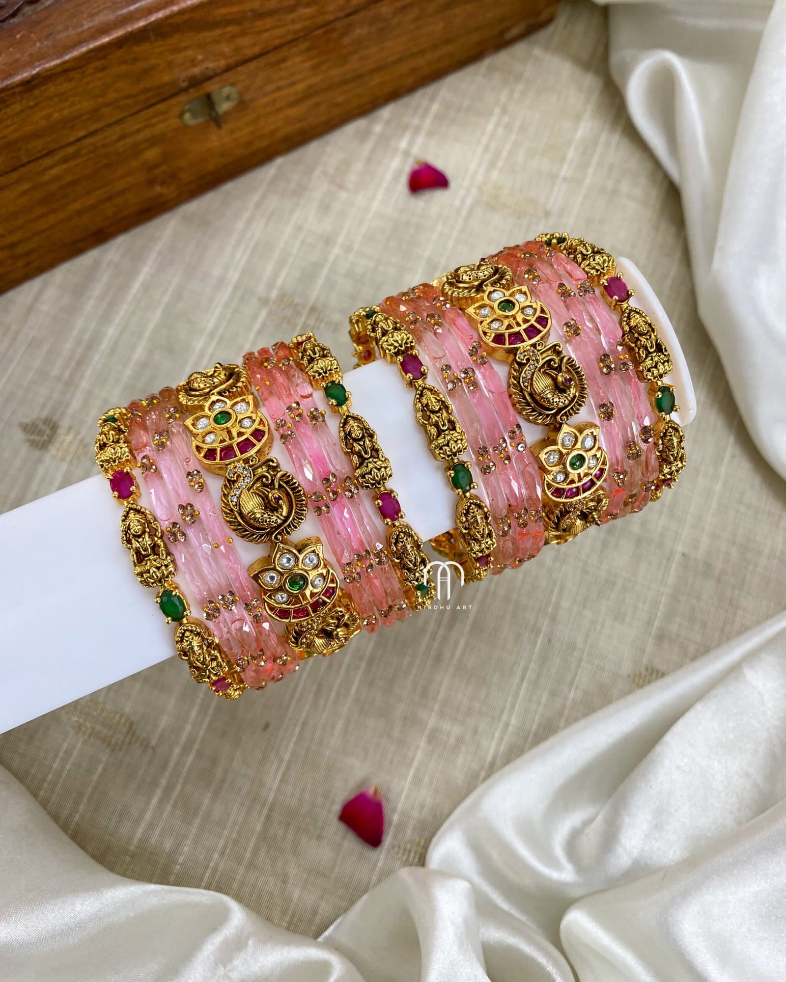 Ashta Lakshmi 4.0 Baby Pink from Bangle by Choice
