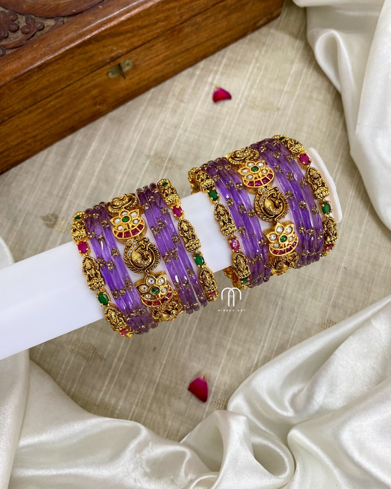 Ashta Lakshmi 4.0 Lavender from Bangle by Choice