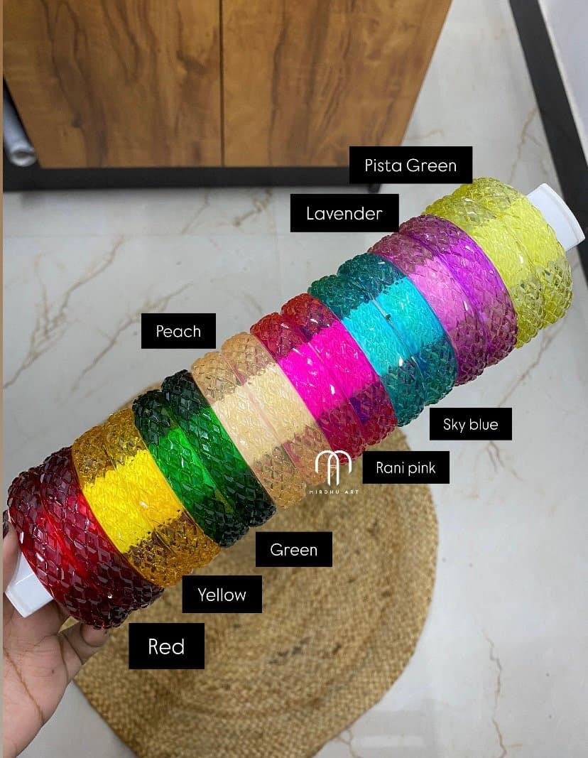 Glass Kada Bangles – Daily Wear detail view 2