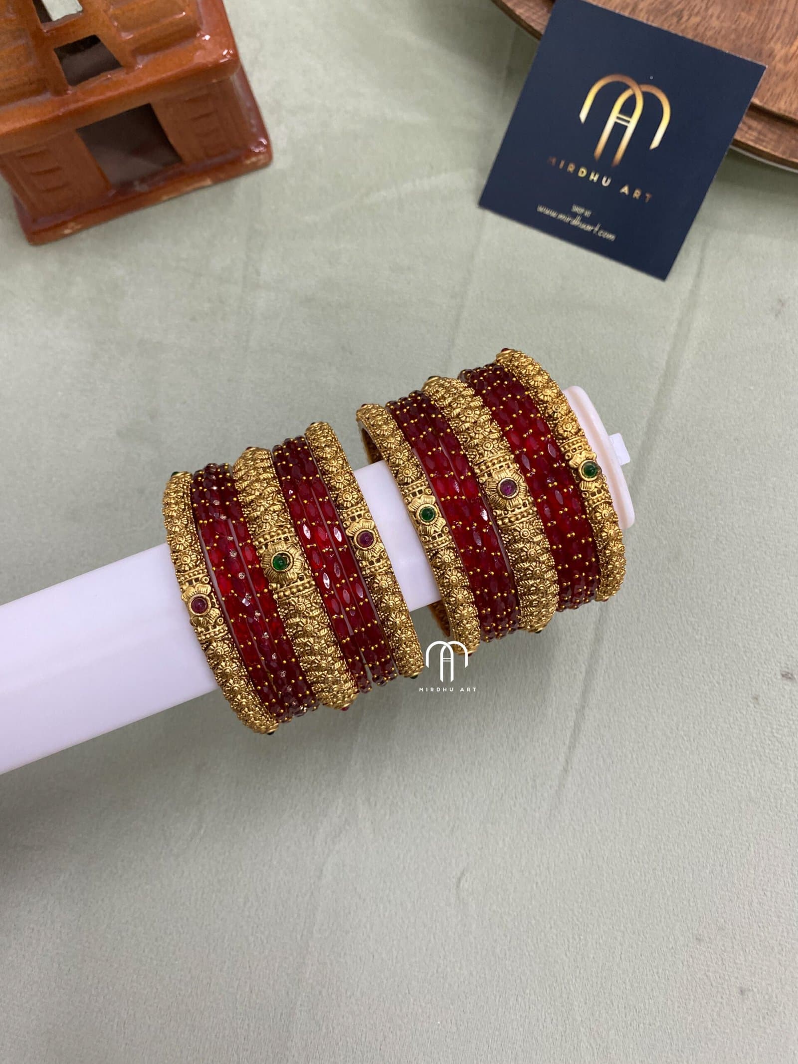 Budget Friendly Bangles – Red from Bangle by Choice