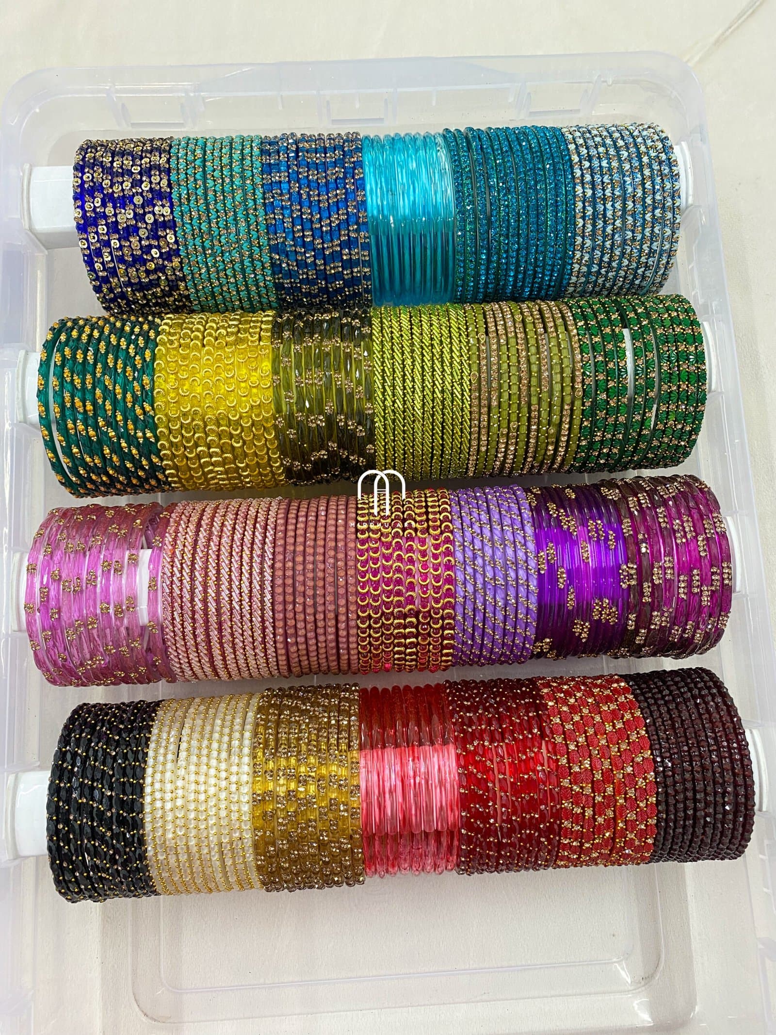All colour mixed Bangles