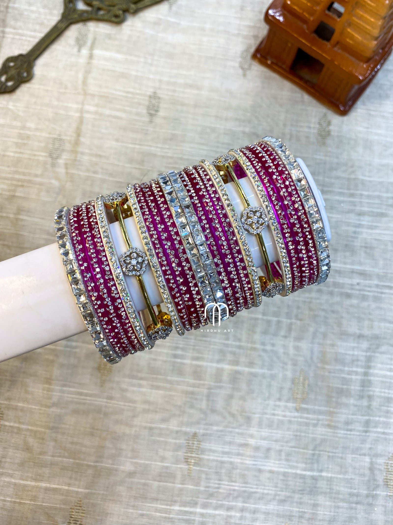 Viral Diamond Replica – Roja – Dark Pink from Bangle by Choice